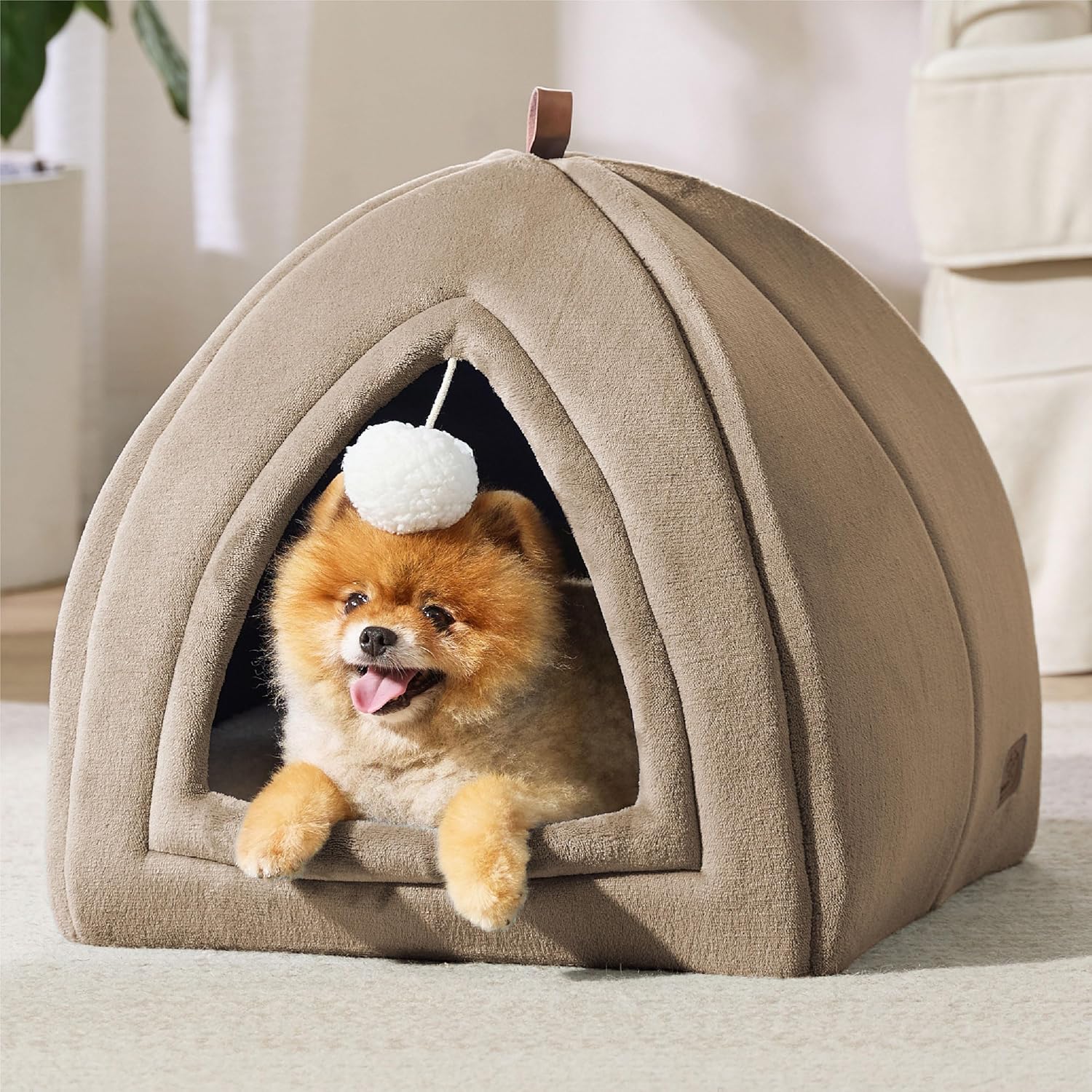 Thumbnail 4 de Bedsure Cat Cave Bed Indoor Large Flannel