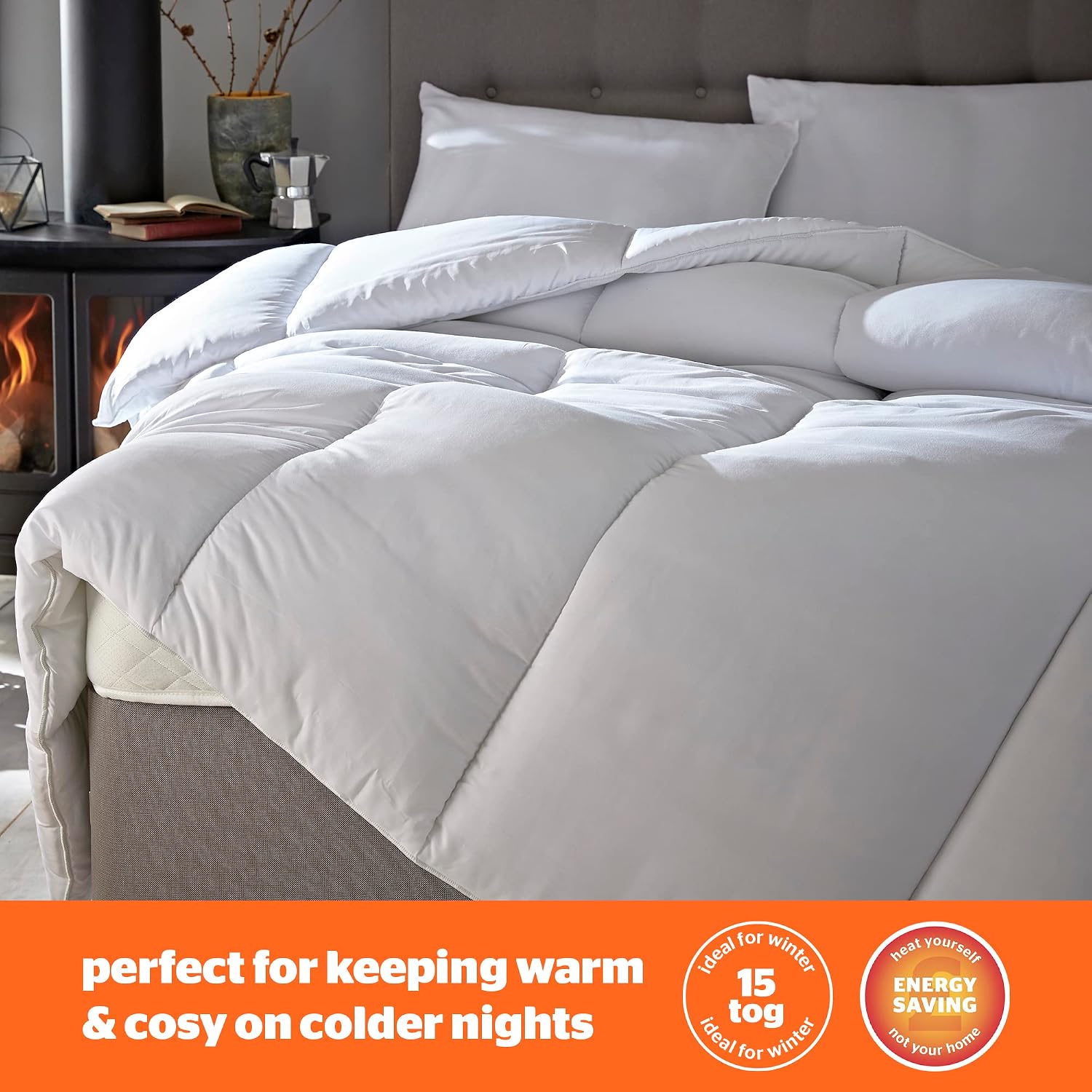 Detalle 2 de Silentnight Warm & Cosy 15 Tog Double Duvet