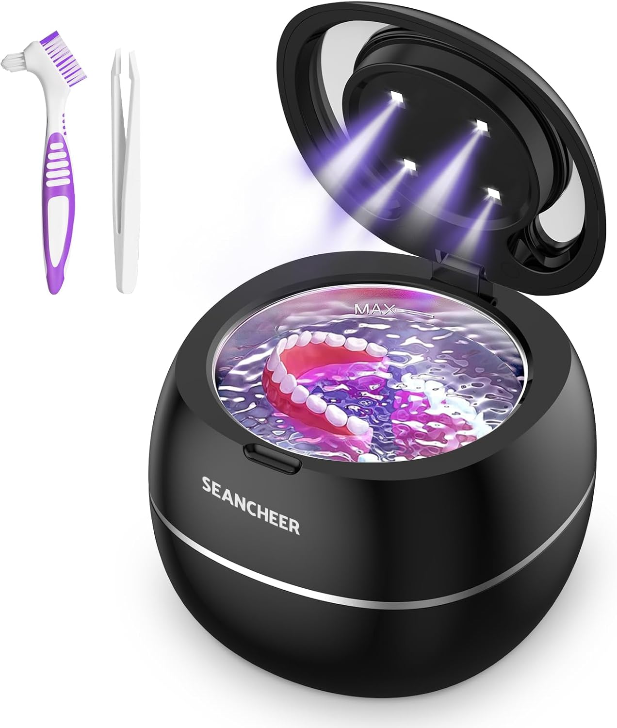 SEANCHEER Ultrasonic Cleaner 48kHz
