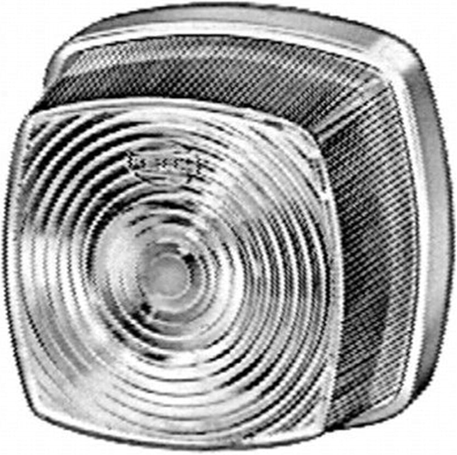 Thumbnail 1 de HELLA Feu de position halogène 12V – montage en saillie, ECE, noir