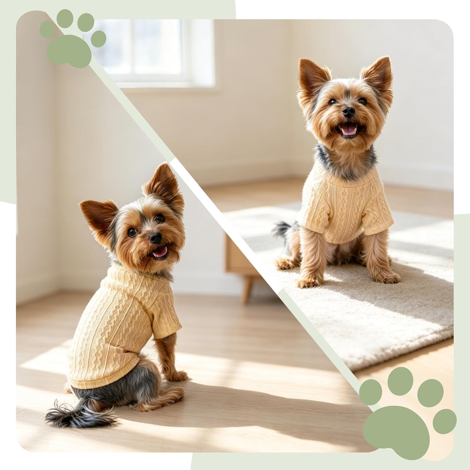 Thumbnail 4 de COOHAMS Dog Sweaters, X-Large