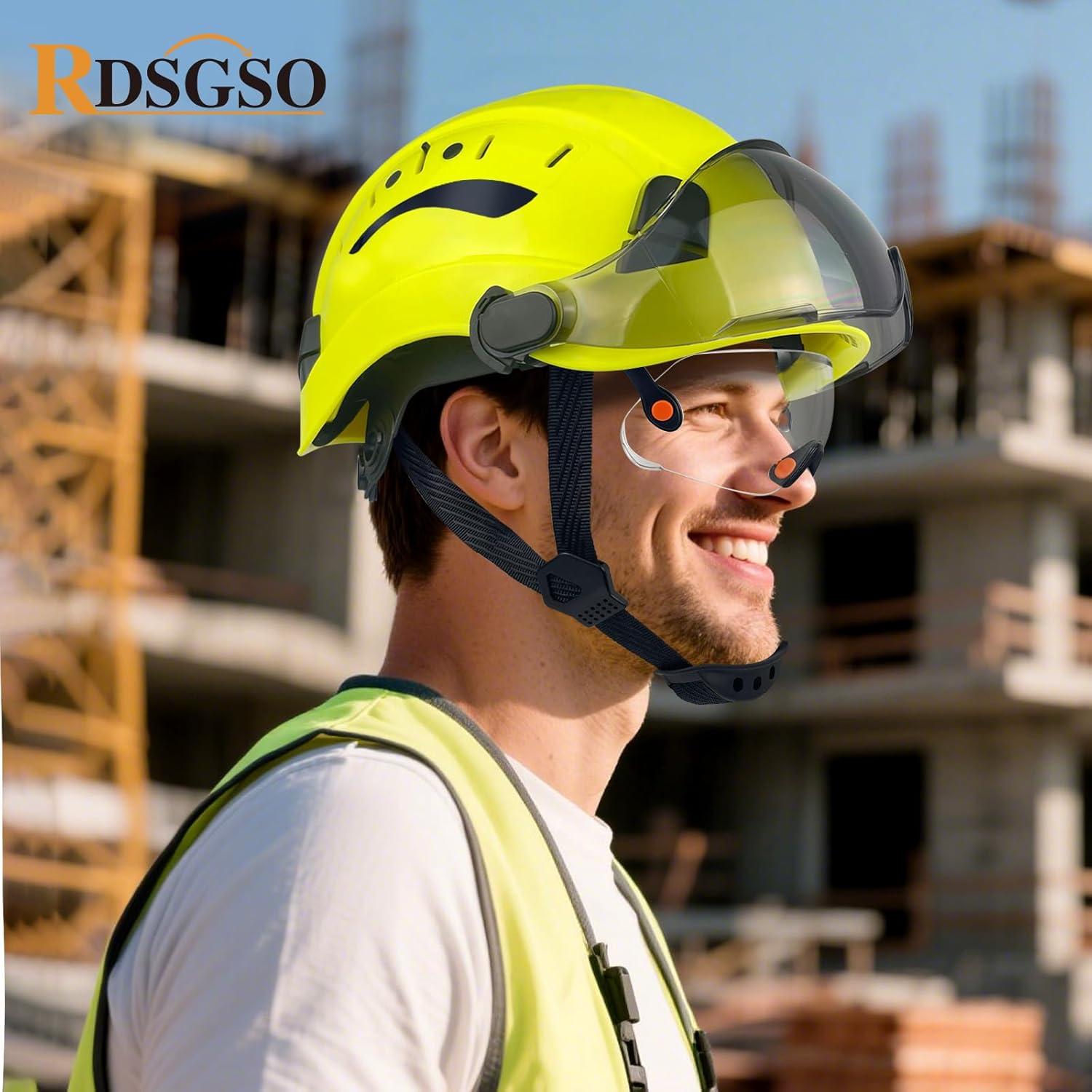 Detalle de RDSGSO Industrial Safety Helmet 580g