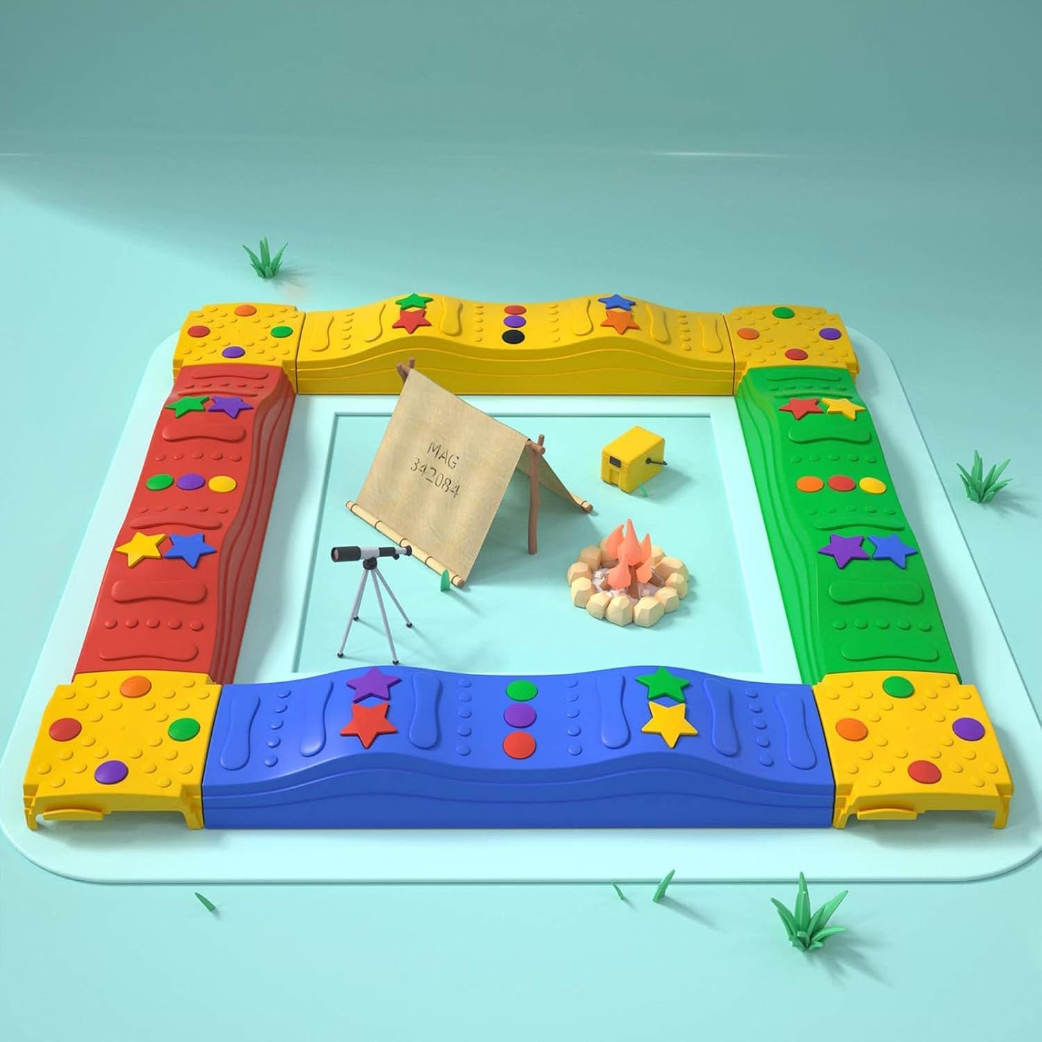 Thumbnail 6 de MOCUTEEN Kids Balance Beam 20 pcs Set