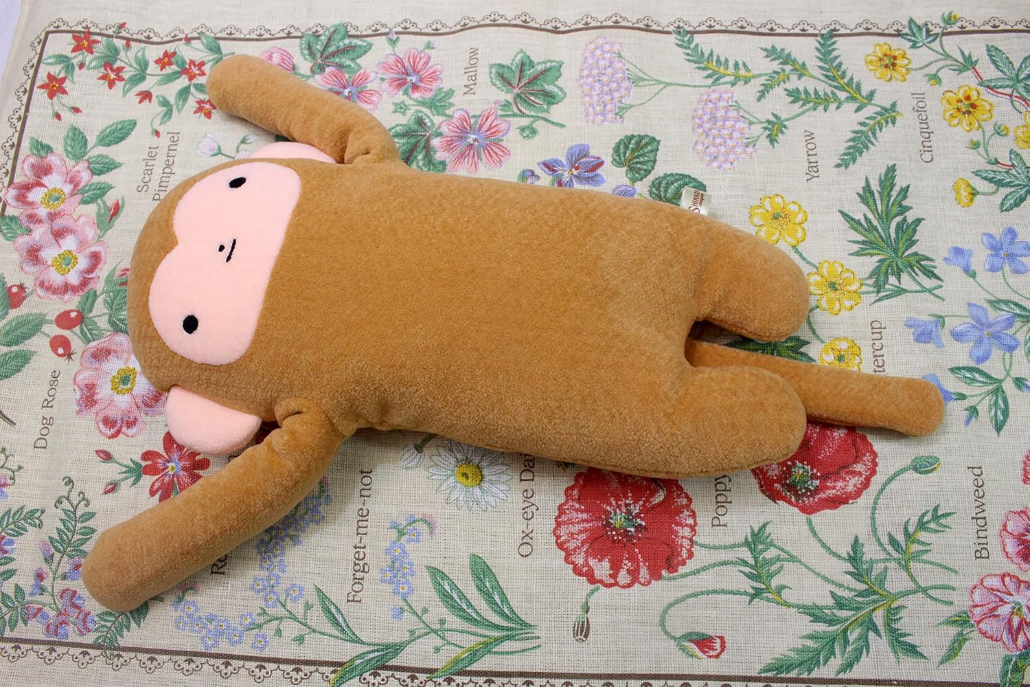 Detalle de シナダ フモフモさん ふわっと(L)もちゃ ぬいぐるみ Lサイズ・ふわふわの触り心地