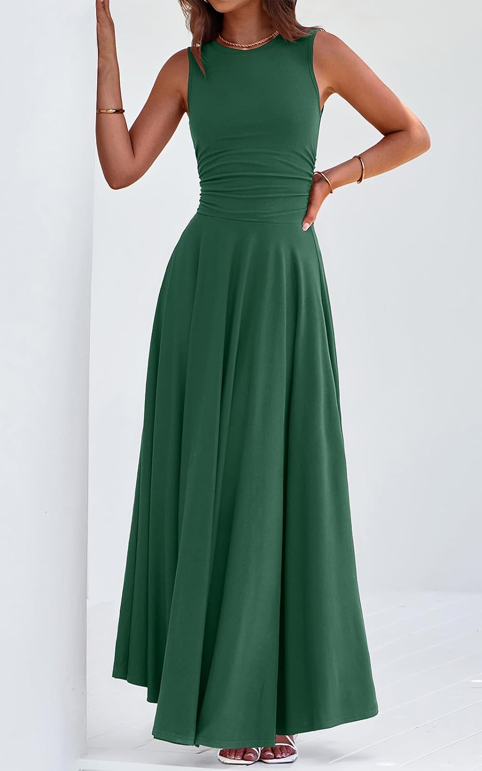 Thumbnail 2 de PRETTYGARDEN Spring A-Line Maxi Dress S