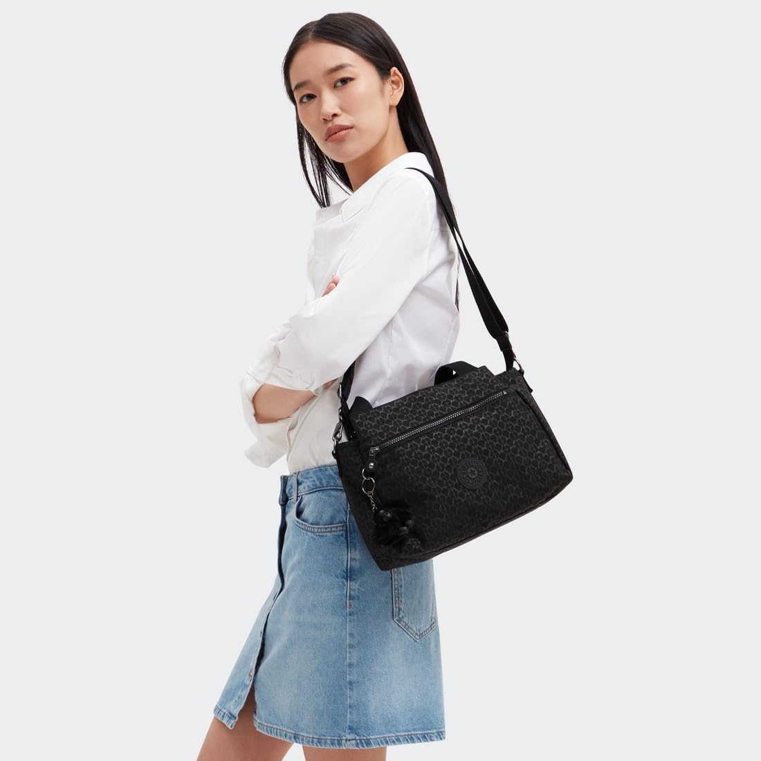 Thumbnail 1 de Kipling Elysia Mittelgroße Schultertasche – kompakt organisiert mit verstellbarem Gurt