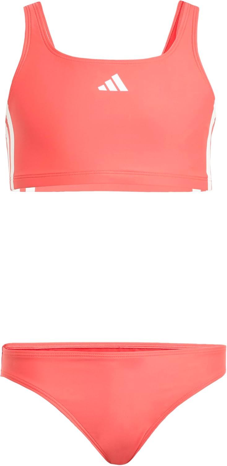Thumbnail 4 de adidas Kids' Bikini Dos en V 3 Bandes Enfants – Coupe moulante et maintien léger