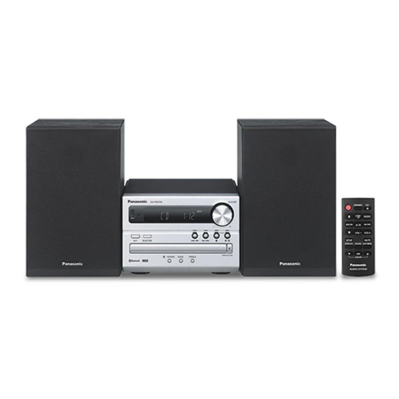 Detalle 2 de Panasonic SC-PM250EC-S, microcadena de 20 W RMS con Bluetooth, USB y CD