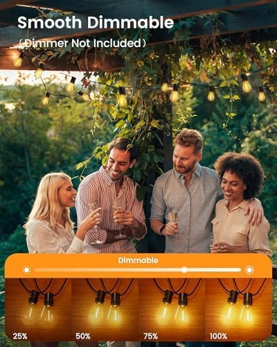 Thumbnail 6 de Torkase GLS-20J2P-E17-S14- Outdoor String Lights, 32 Shatterproof Bulbs