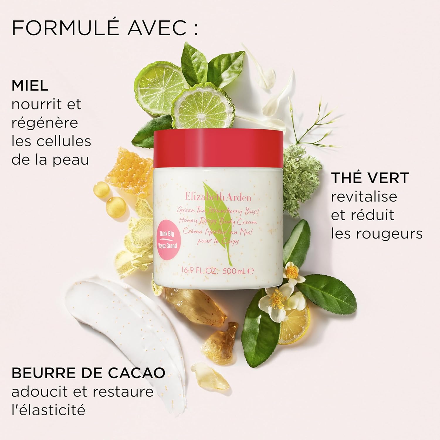 Thumbnail 6 de Elizabeth Arden Crème Pour Le Corps Green Tea Strawberry Basil Honey Drops – Lotion hydratante soyeuse