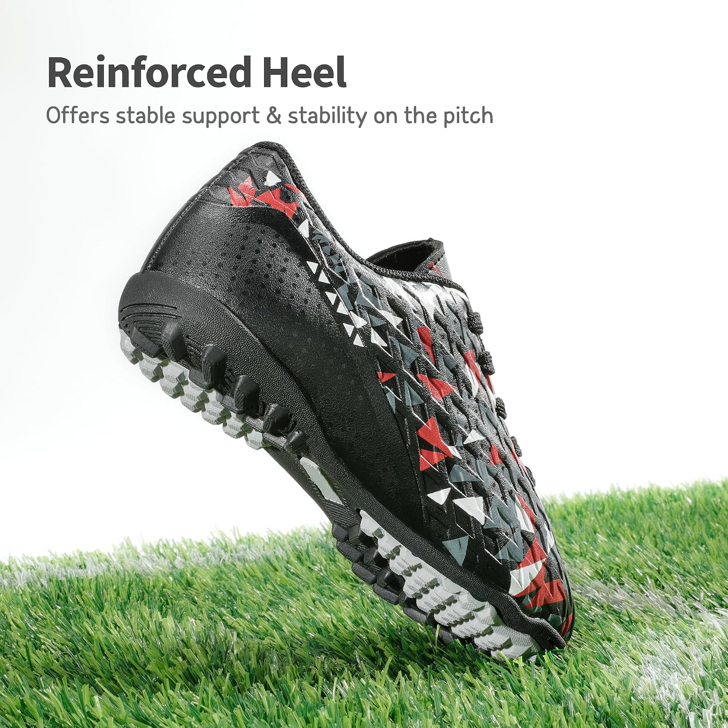 Thumbnail 4 de DREAM PAIRS Turf Indoor Soccer Shoes Lace-Up Cleats