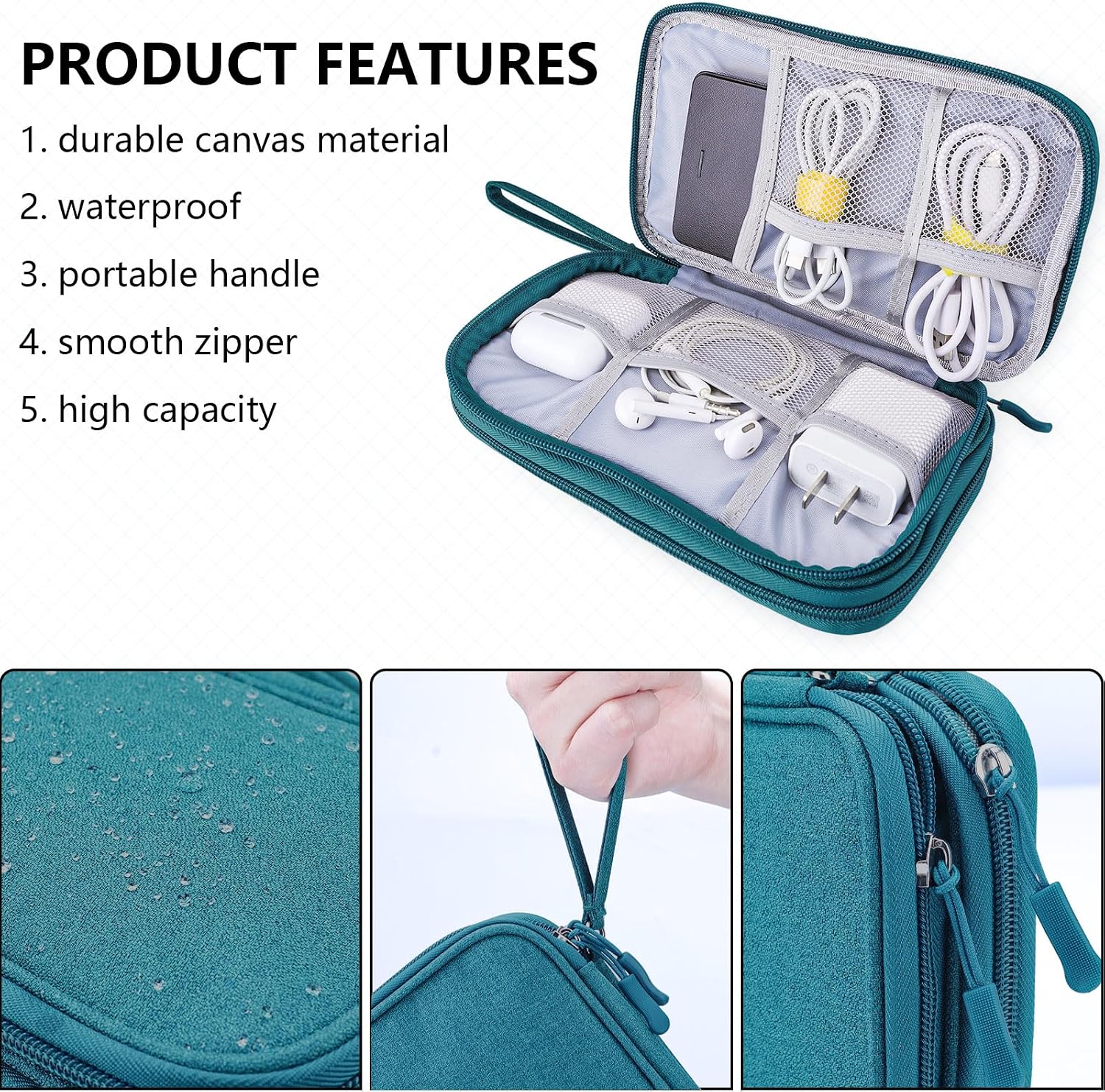 Detalle 2 de Teskyer Kabeltasche Organizer