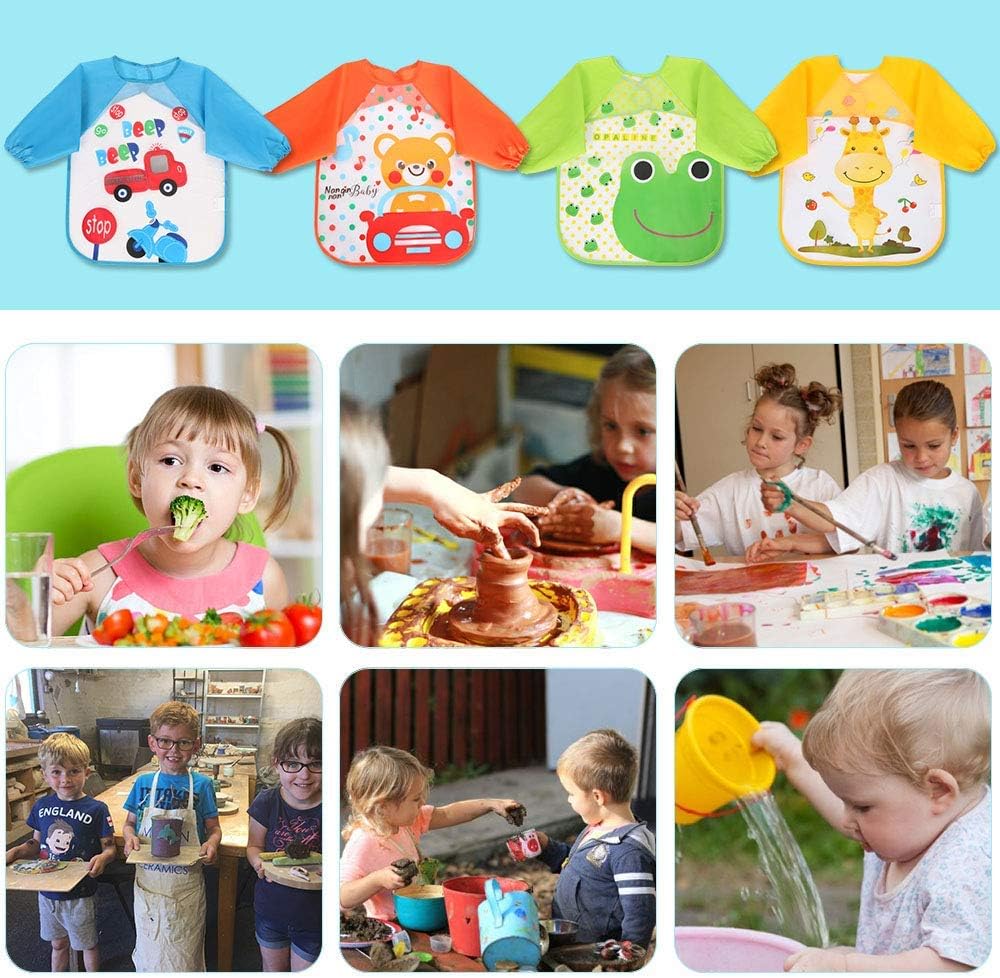 Thumbnail 6 de Vicloon Bibs with Sleeves 4-pack 42 cm