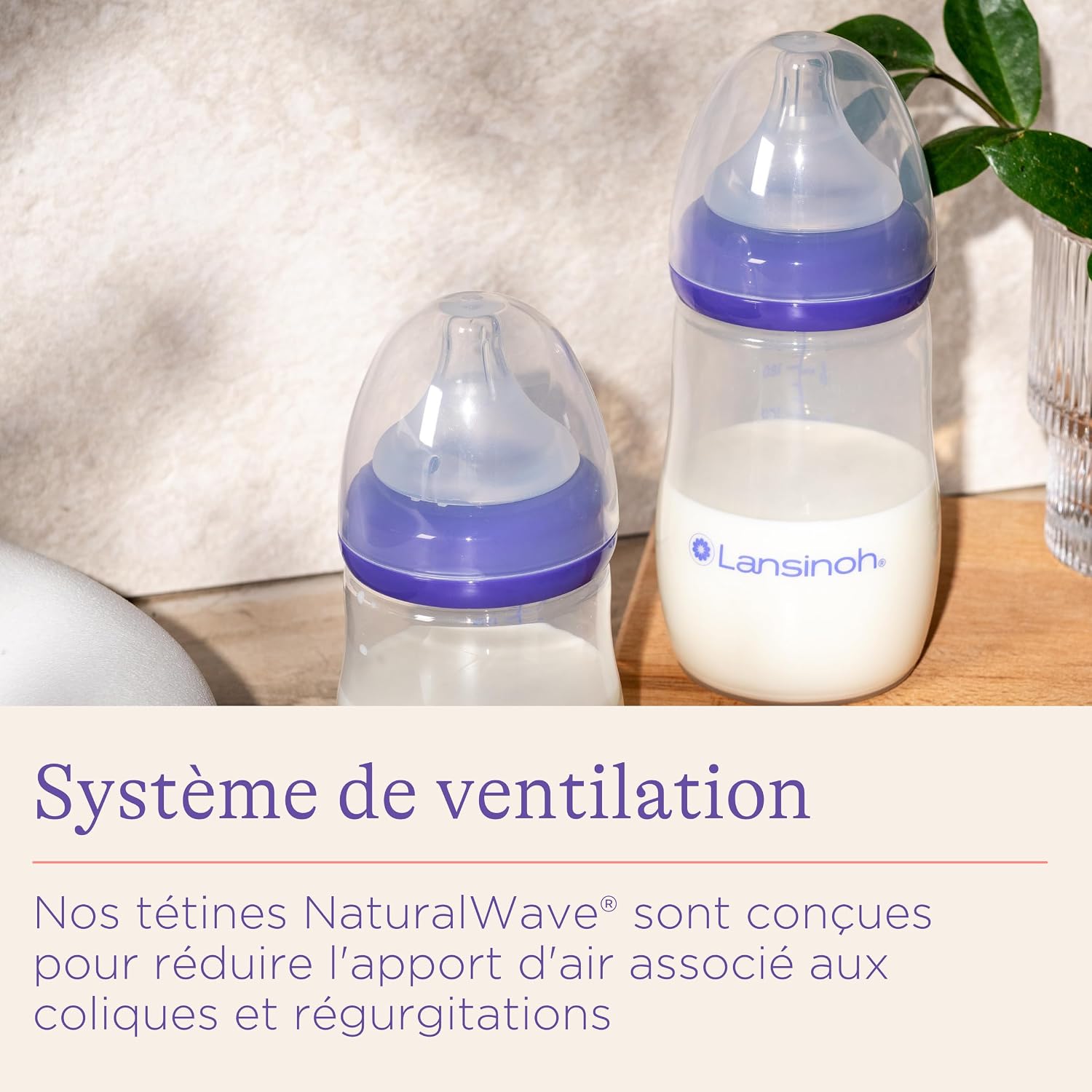 Thumbnail 4 de Lansinoh Starter Set Biberons Natural Wave avec AVS – Tétine Large Souple sans BPA