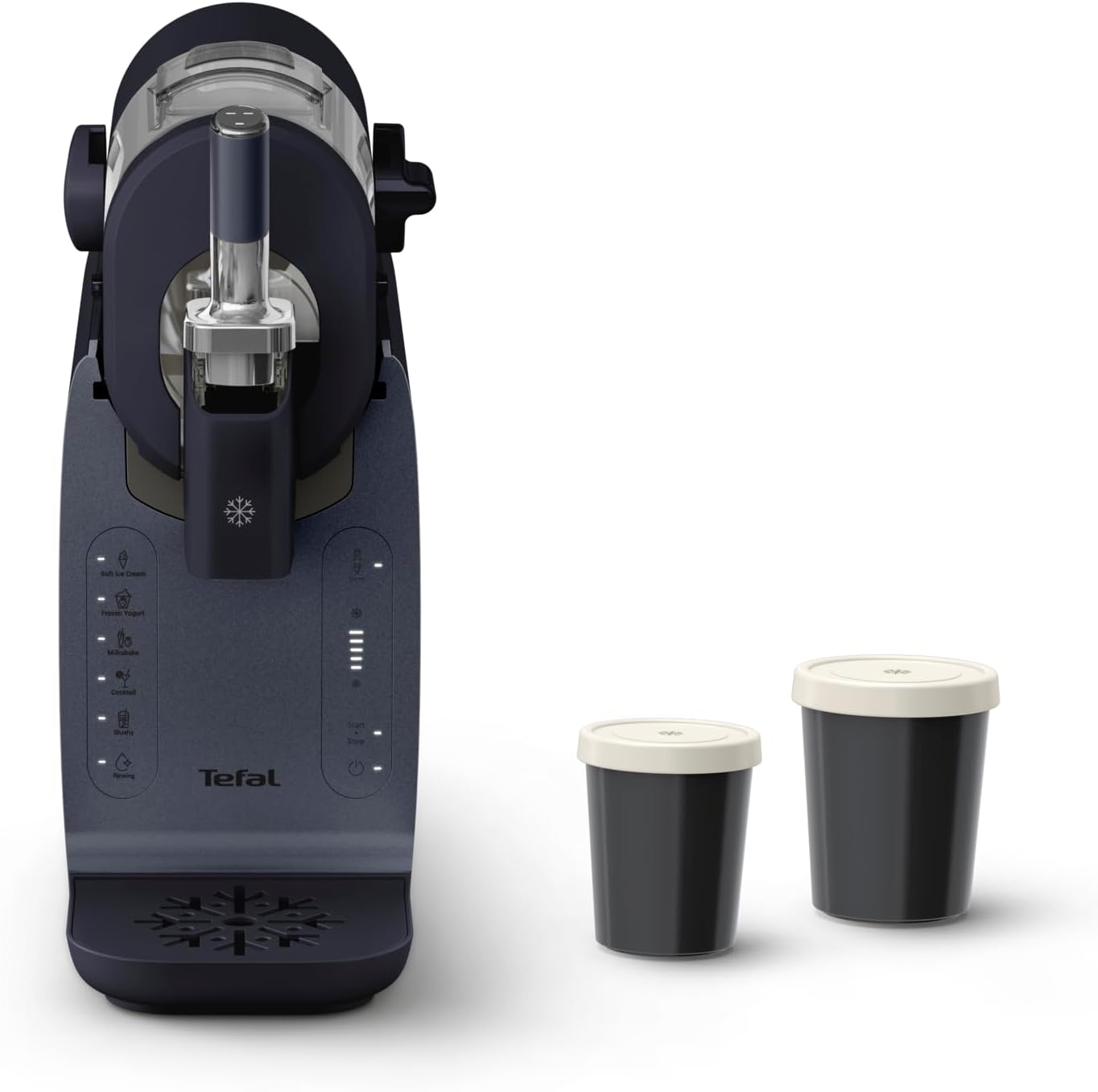 Detalle de Tefal Freezi IG8024E0 ijs- en slushmachine met 5 programma’s en XL-koelcilinder