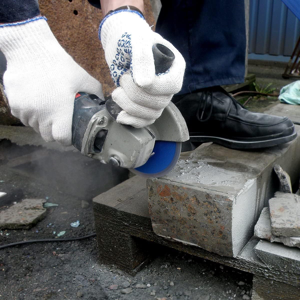 Thumbnail 1 de Disco Diamantato S&R 125 mm per Cemento Armato, Granito e Mattoni – Turbo Professionale