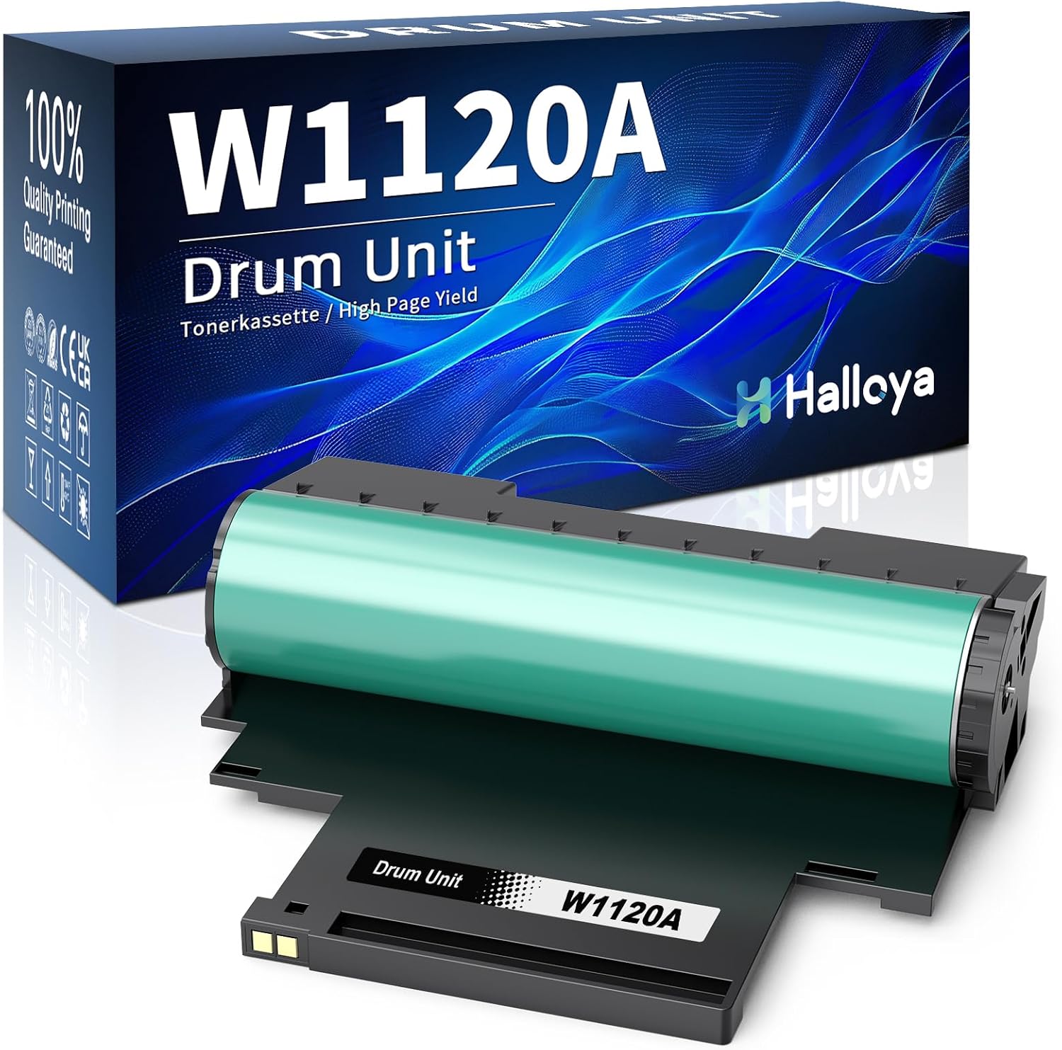Detalle de Halloya 120A W1120A Trommeleinheit – kompatibel mit HP Color Laser MFP 179fnw/178nw/150nw/150a (1 Pack)