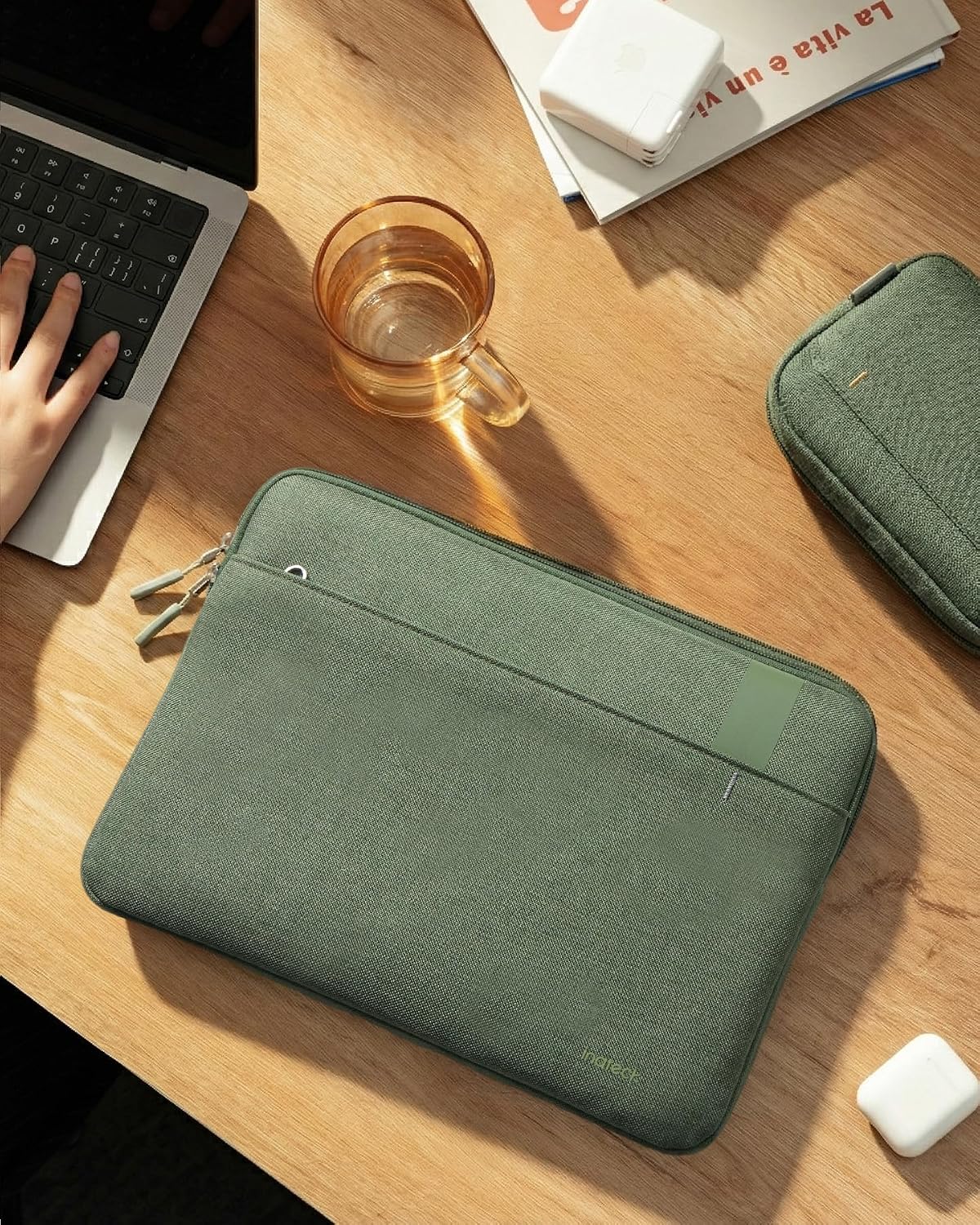 Thumbnail 6 de Inateck 360° Schutz Laptoptasche Hülle für 13Zoll MacBook Air/Pro, MacBook Neo, Surface Pro 12,3" – 360° Schutz & viel Stauraum
