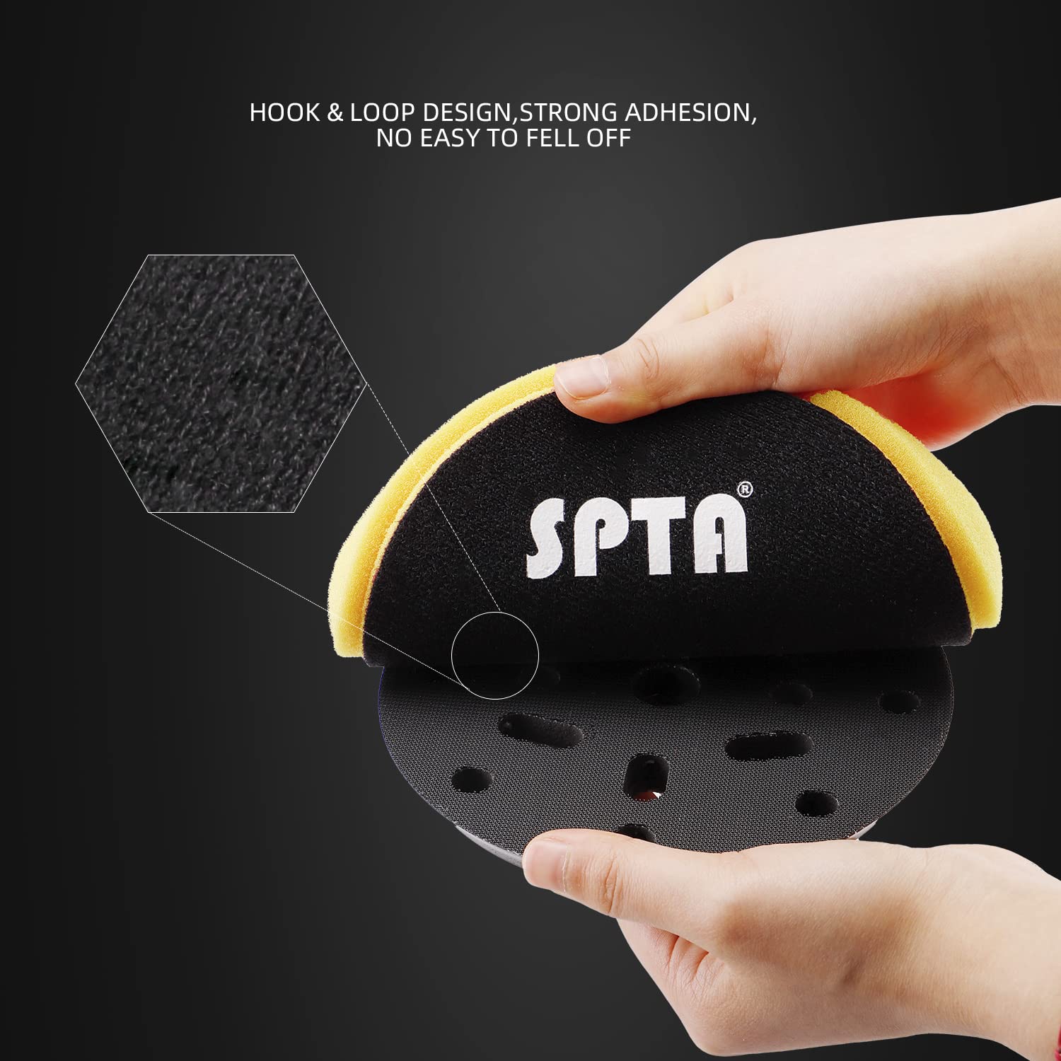 Thumbnail 4 de SPTA Polierschwamm 3-teilig T80, 150 mm