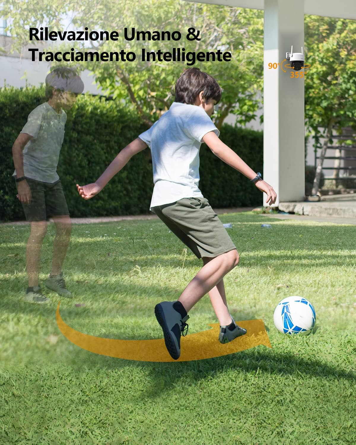 Thumbnail 4 de IMOU 4MP Telecamera Wi‑Fi da esterno: 2,5K, visione notturna a colori e audio bidirezionale