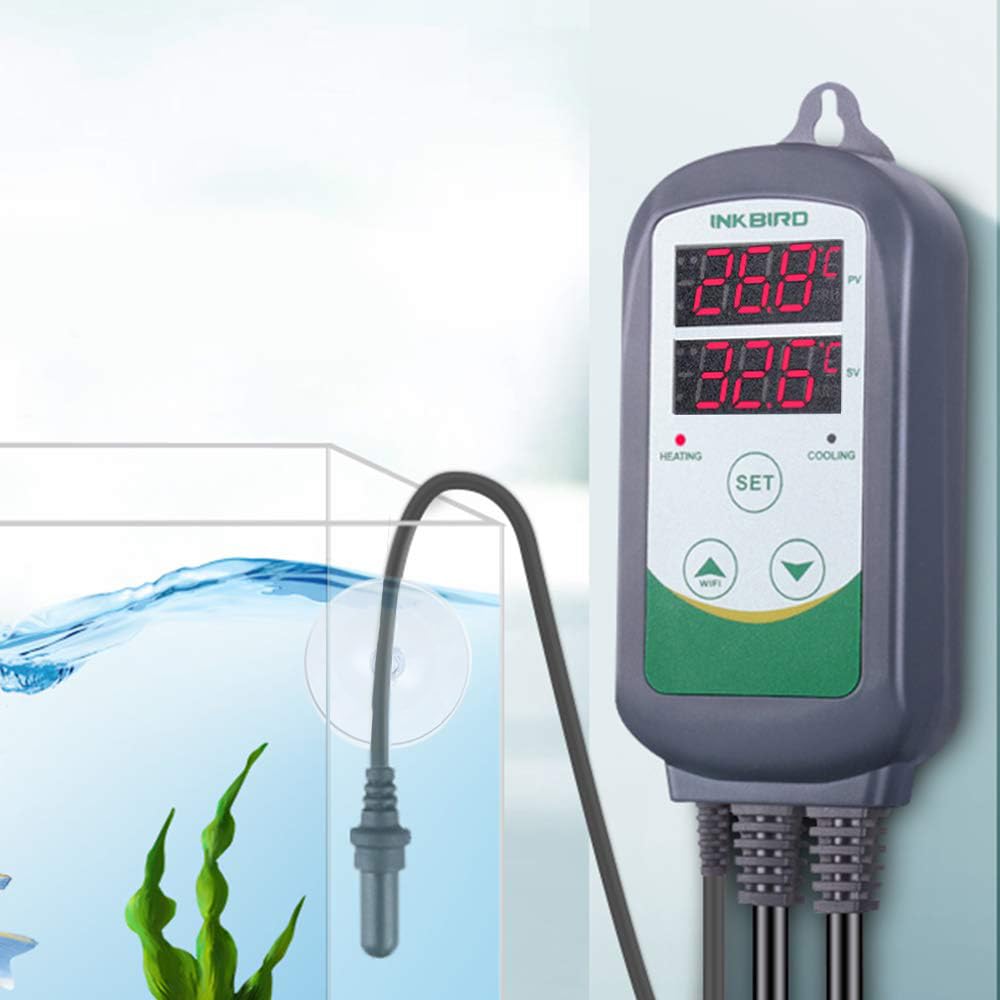 Detalle 2 de Inkbird ITC-308S Aquarium Thermostat: Dual Heating & Cooling Temperature Controller