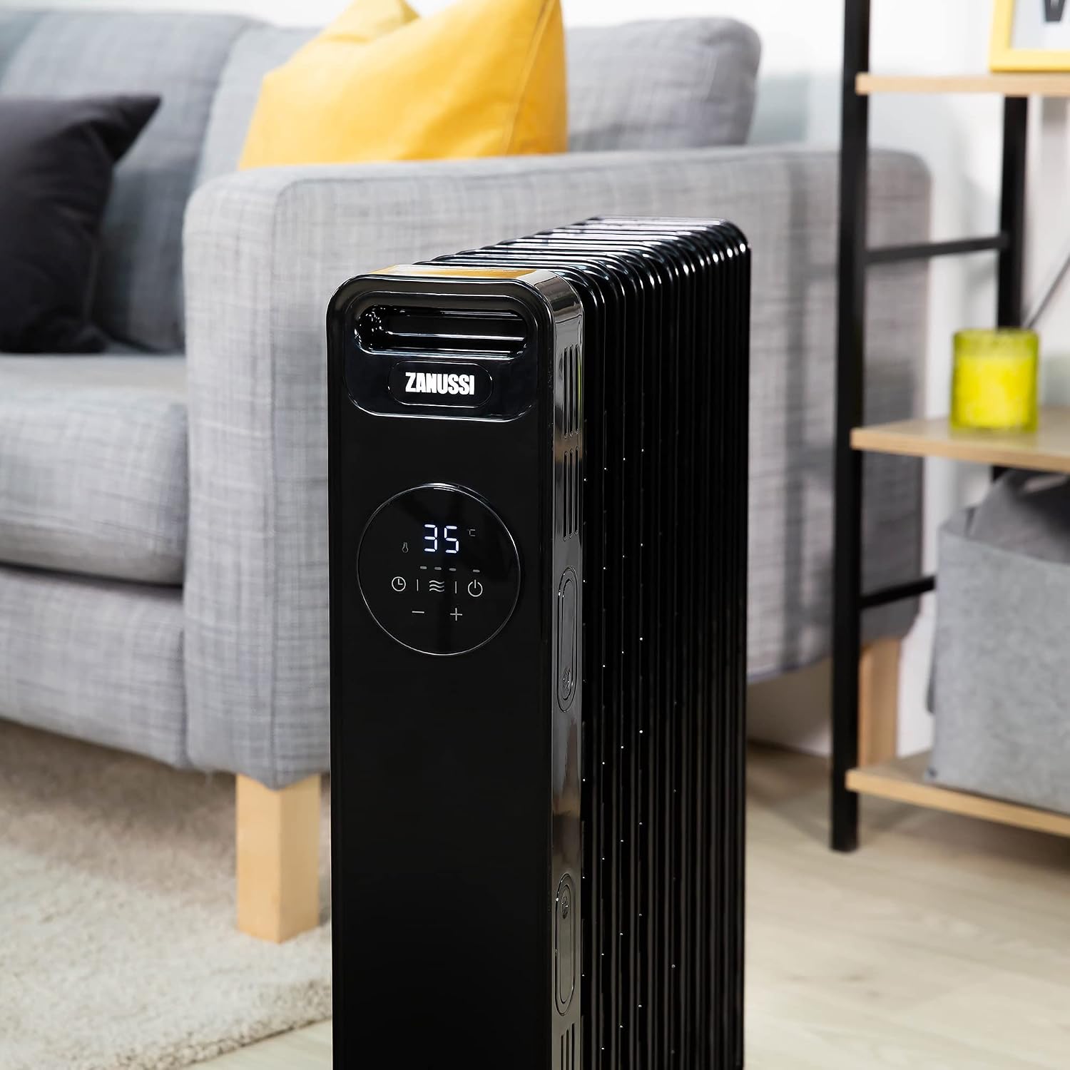 Thumbnail 4 de Zanussi ZOFR5005B 2300W Oil Filled Radiator