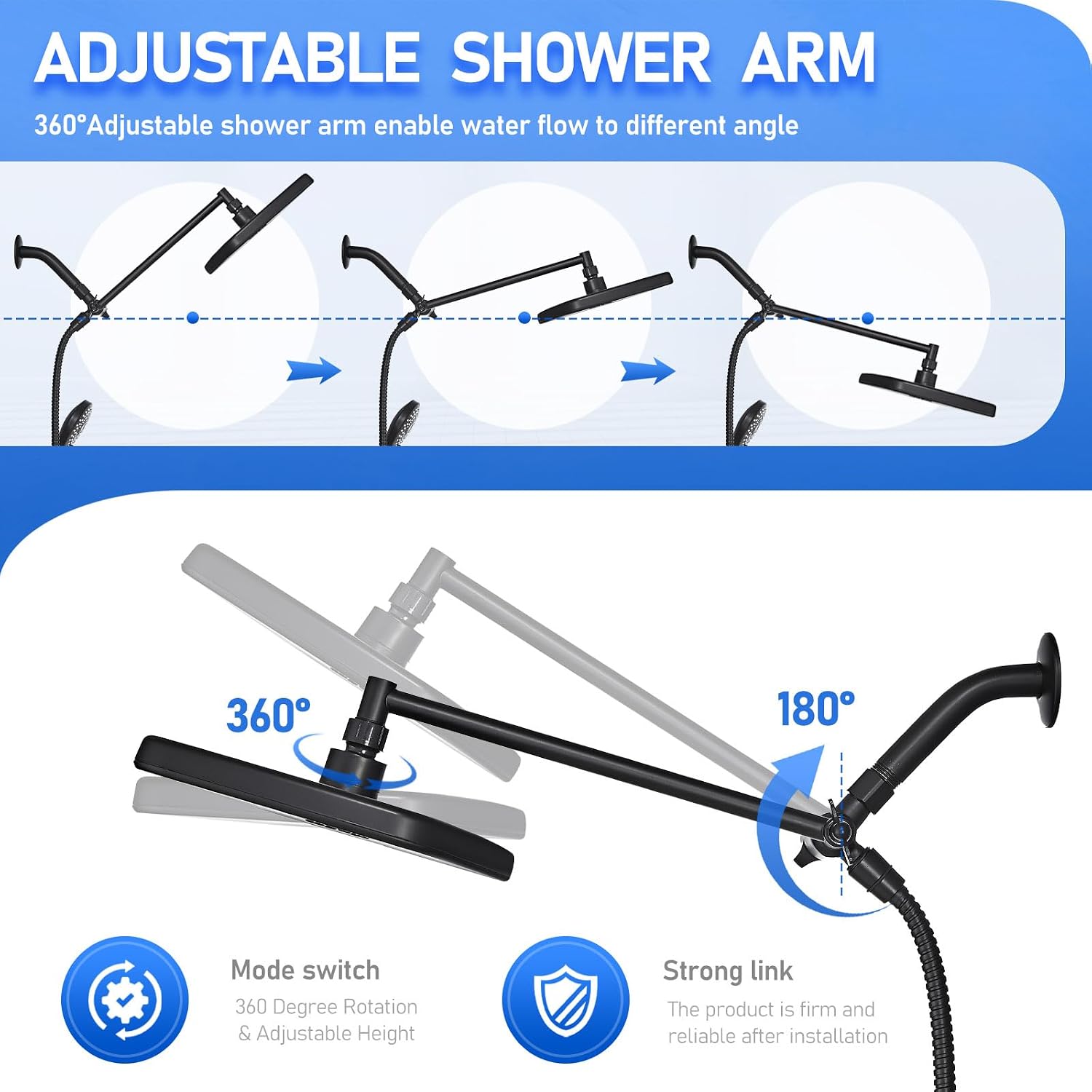 Detalle 2 de Seacity Wide Rain Shower Head 10"