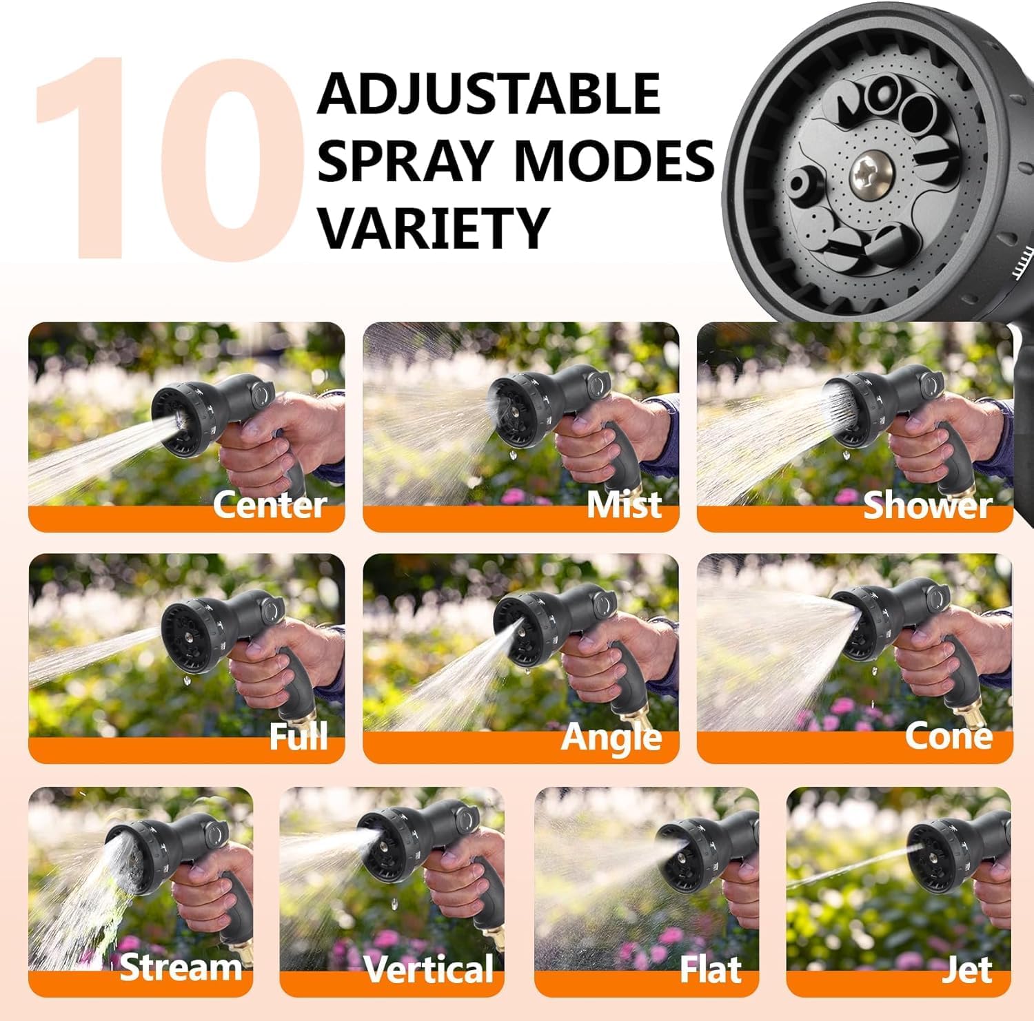 Thumbnail 6 de wikiwiki WK-JGQ01 Retractable Garden Hose Reel, 1/2 in x 100 ft