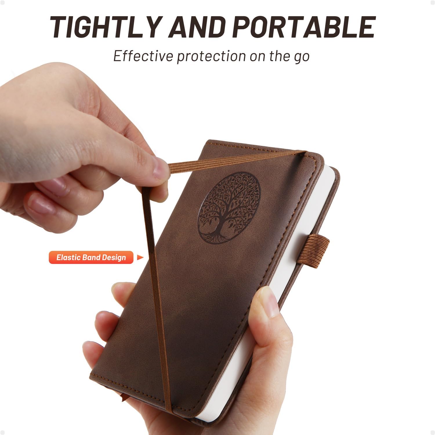 Detalle de BIYUNRO Pocket Notebook, A6