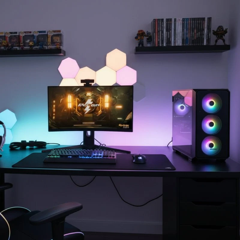 Detalle 2 de PcCom Ready i5‑12400F 32GB SSD 1TB RTX 5060 Ti