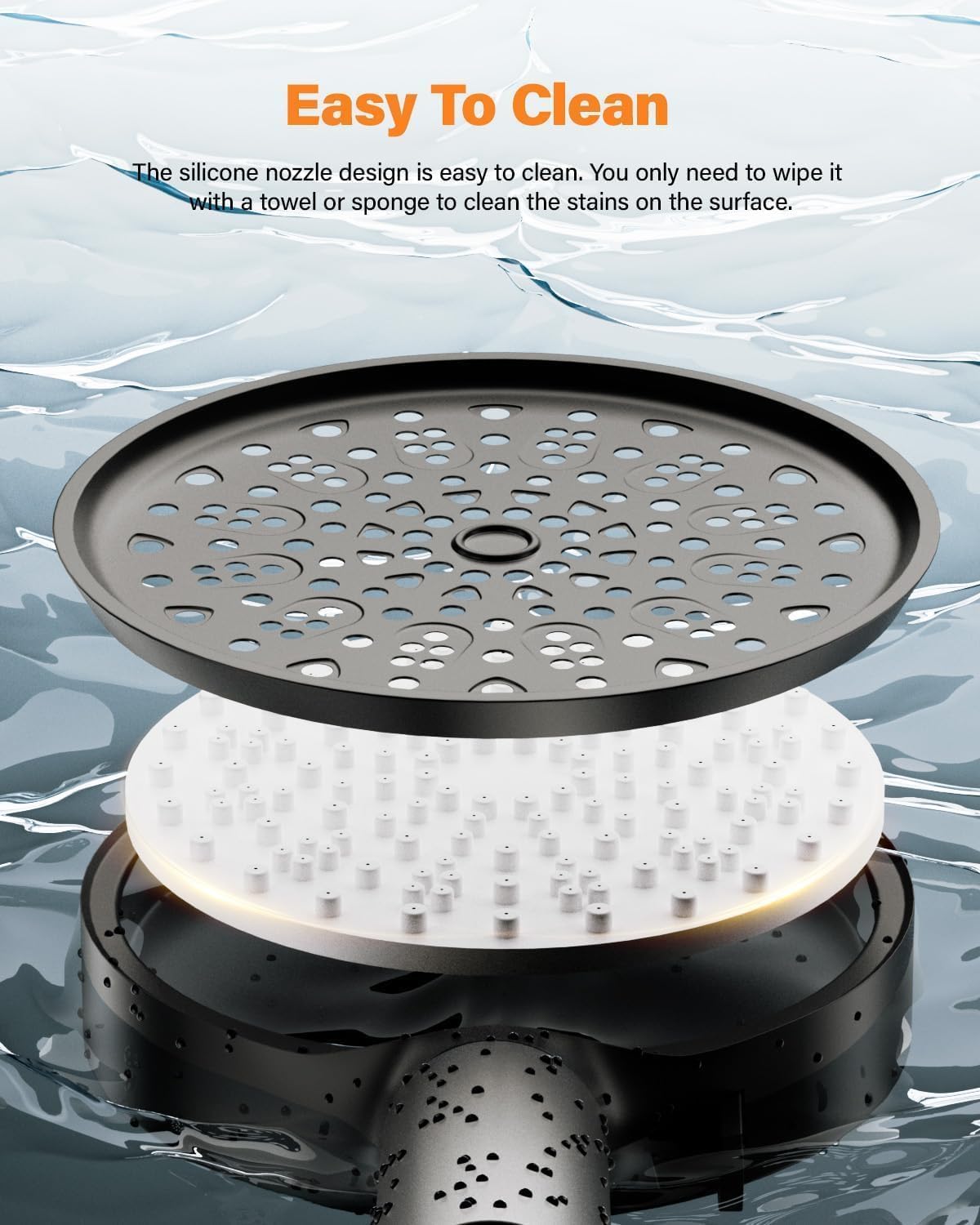 Thumbnail 5 de Hard Water Filter Shower Head 20‑Stage