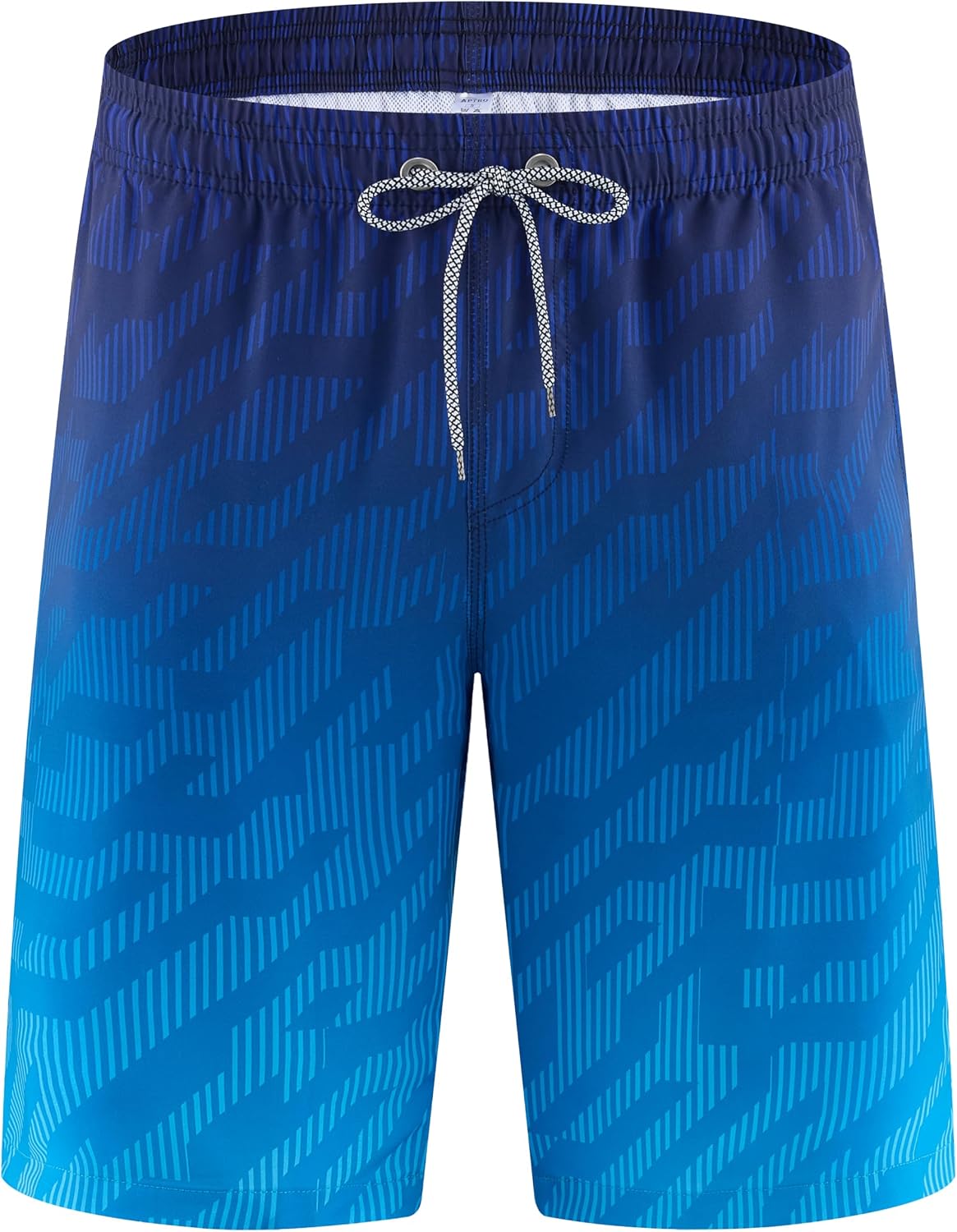Detalle de APTRO Herren Badehose Lang – schnell trocknende Boardshorts mit Innenslip und 3 Taschen