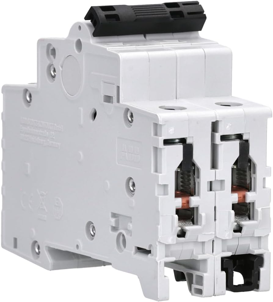 Detalle de ABB S202 B16 interruttore automatico 2 poli 6 kA
