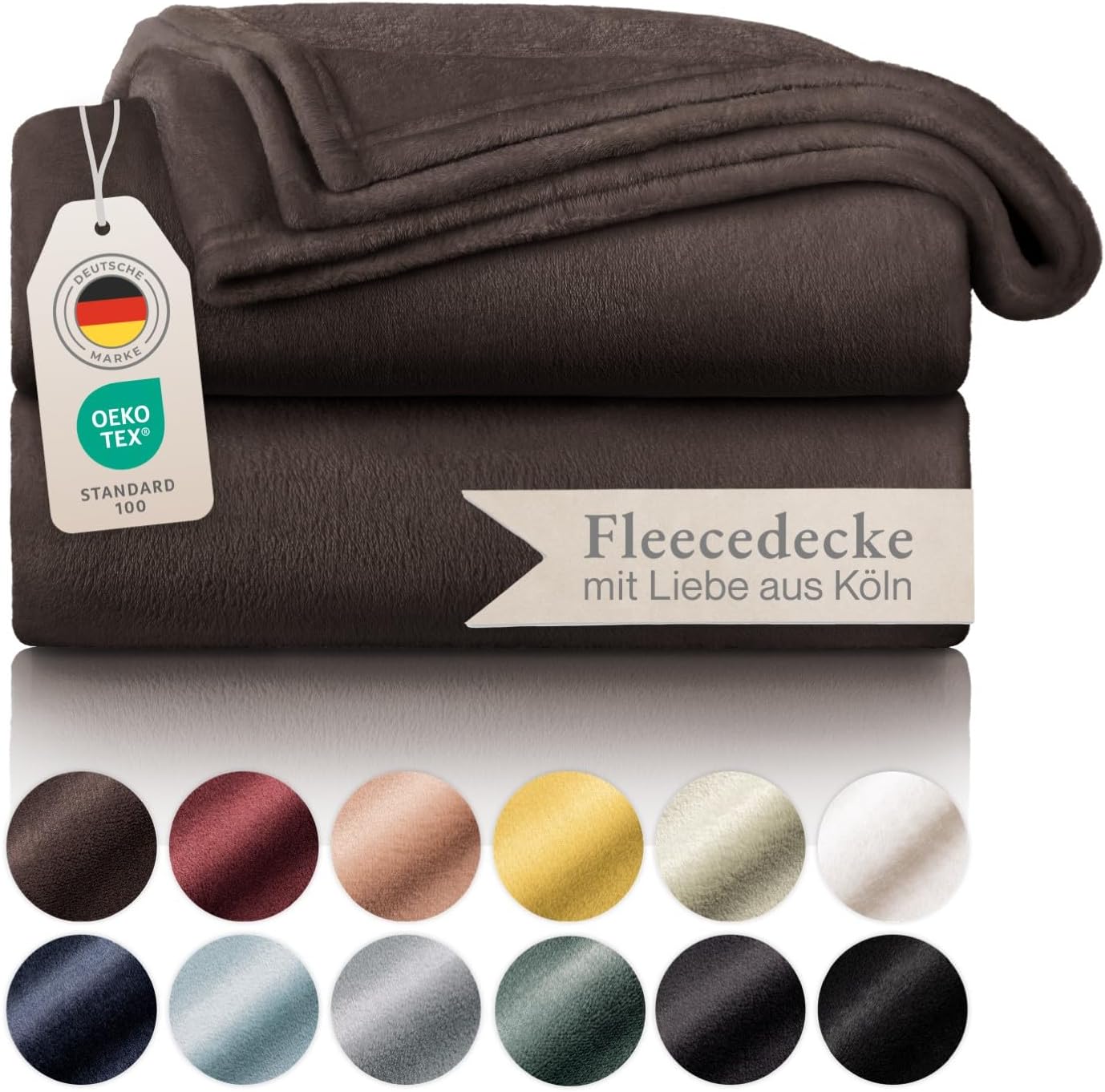 Detalle de Blumtal Kuscheldecke flauschig 150x200