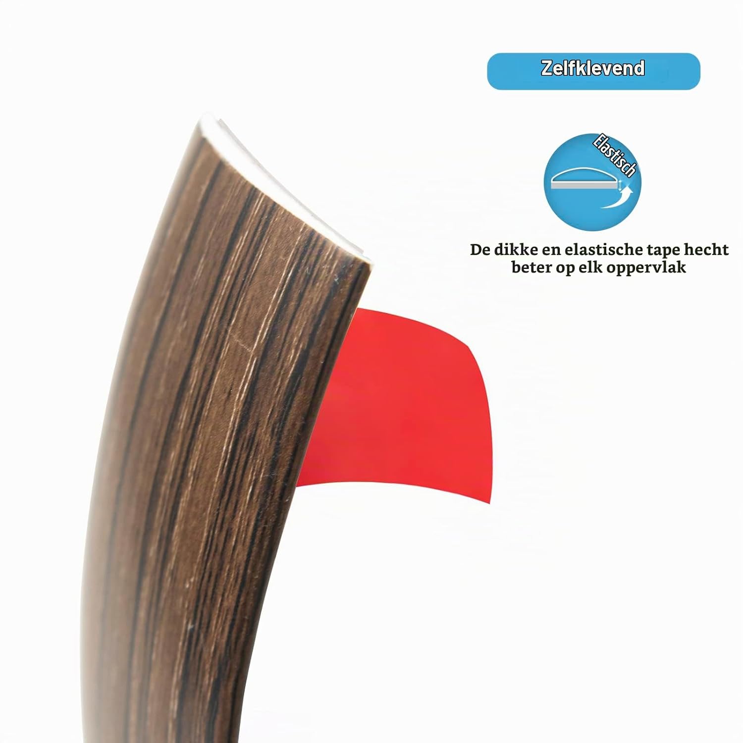 Thumbnail 4 de Art3d A17954 zelfklevende vinylvloerovergang, bruin, 304 x 4 x 0,3 cm