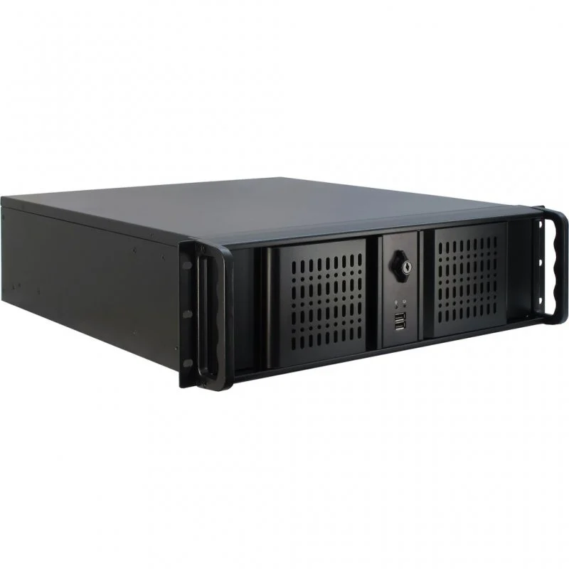 Detalle de Inter-Tech 3U-3098-S Caja Rack ATX USB