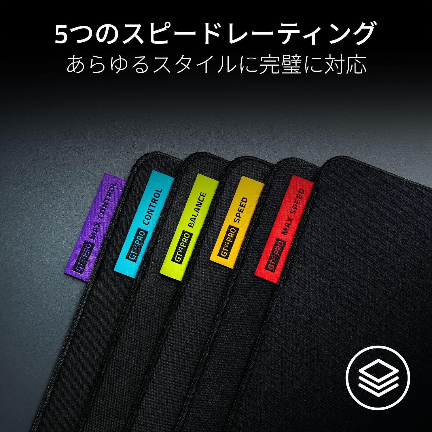 Thumbnail 2 de Razer Gigantus V2 Pro L Balance ゲーミングマウスパッド 50×48cm・中程度のフリクション