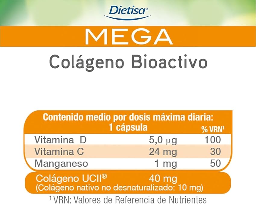 Thumbnail 3 de Dielisa Mega Colágeno cápsulas 30 salud articular