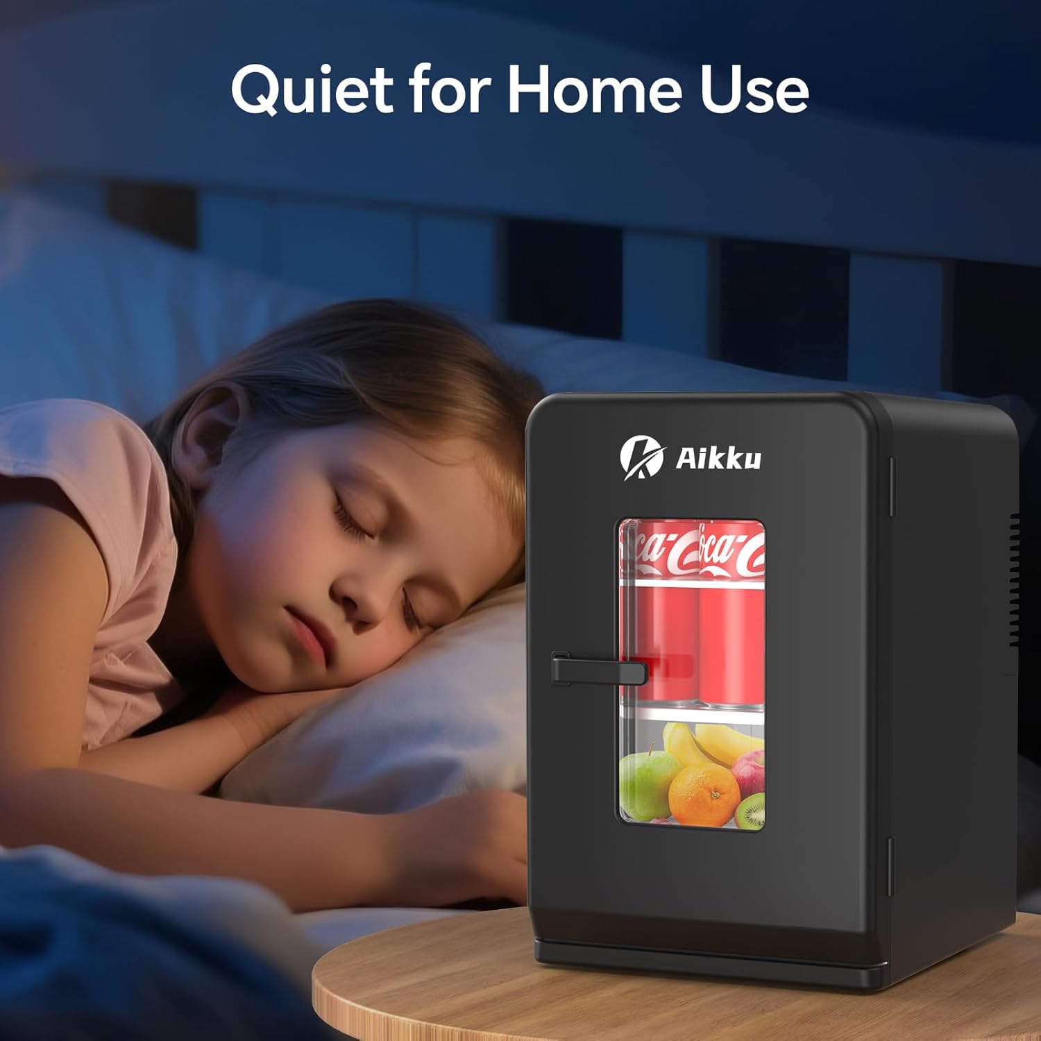 Thumbnail 4 de AIKKU Mini Kühlschrank 2 in 1 15 L