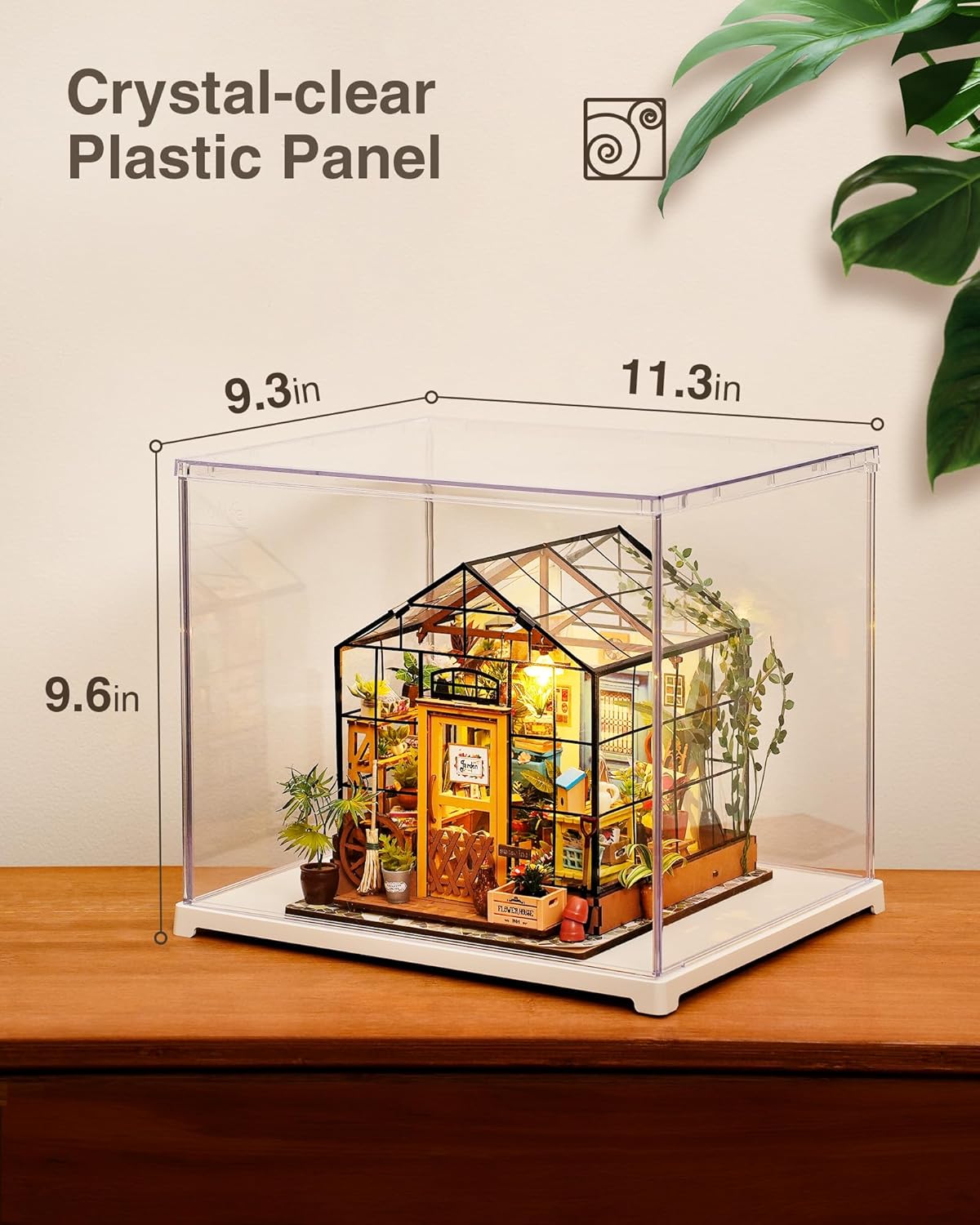 Detalle de Rolife Acrylic Display Case 28.7×23.7×24.4 cm display cube