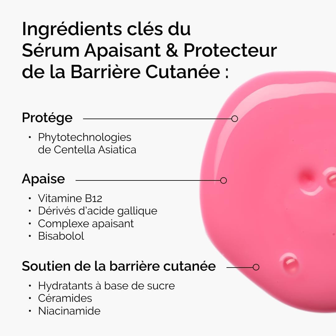 Detalle de The Ordinary kalmerend huidbarrièreserum 30 ml met niacinamide en ceramiden