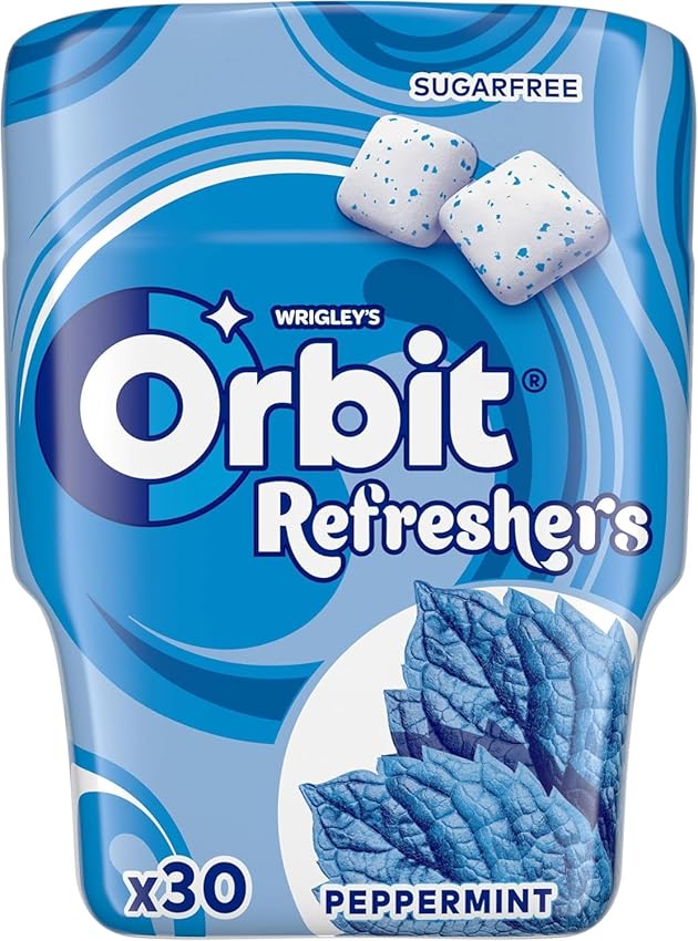 Thumbnail 2 de Orbit Refreshers, Chicles Sin Azúcar Sabor Menta 🍃 - 6 x 30
