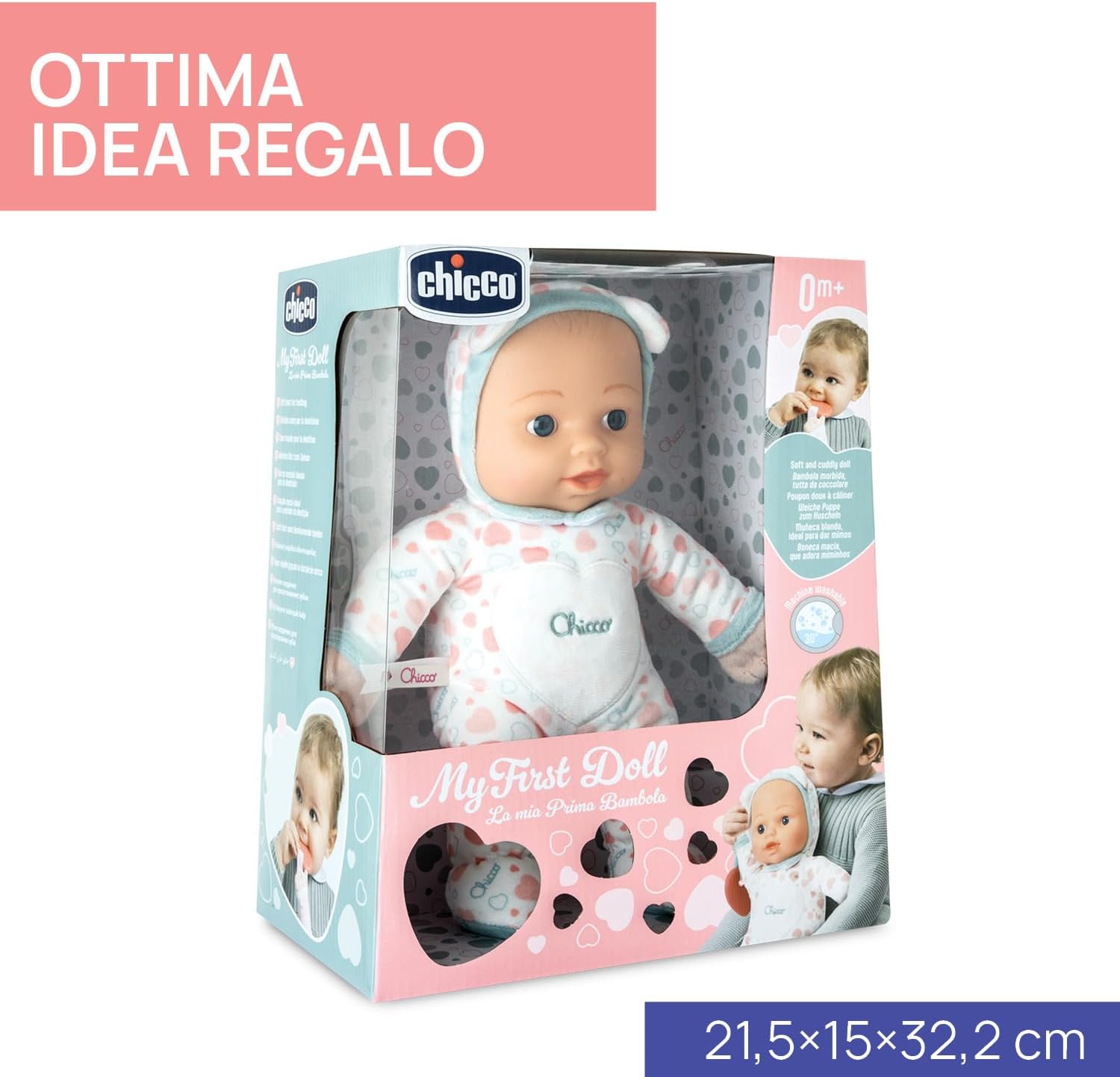Thumbnail 6 de Chicco La Mia Prima Bambola massaggiagengive 0 mesi
