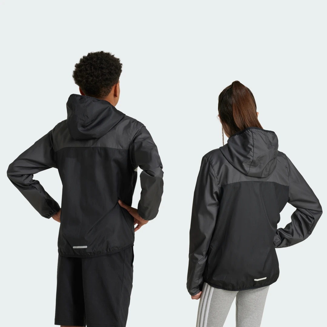 Detalle 2 de Cortavientos WIND.RDY Tiberio de Adidas – gris, para salir a diario