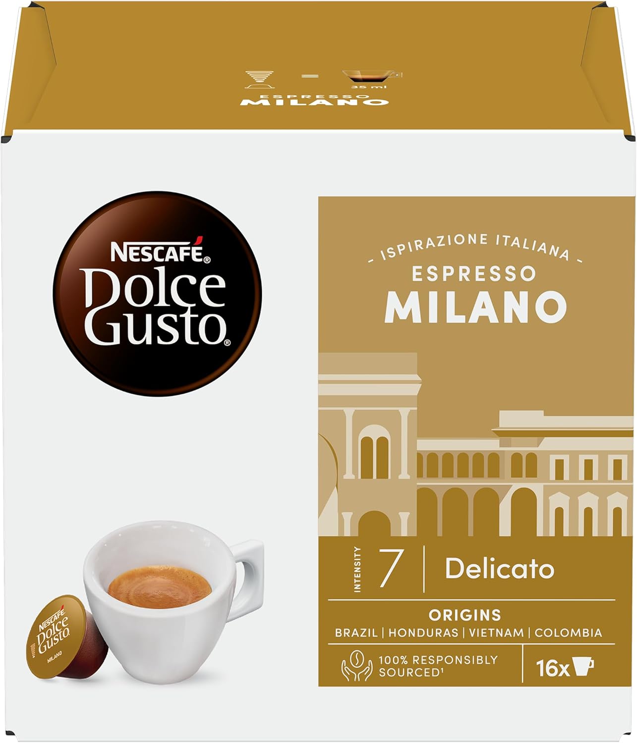 Thumbnail 1 de NESCAFÉ Dolce Gusto Espresso Milano - 42 Cápsulas ☕