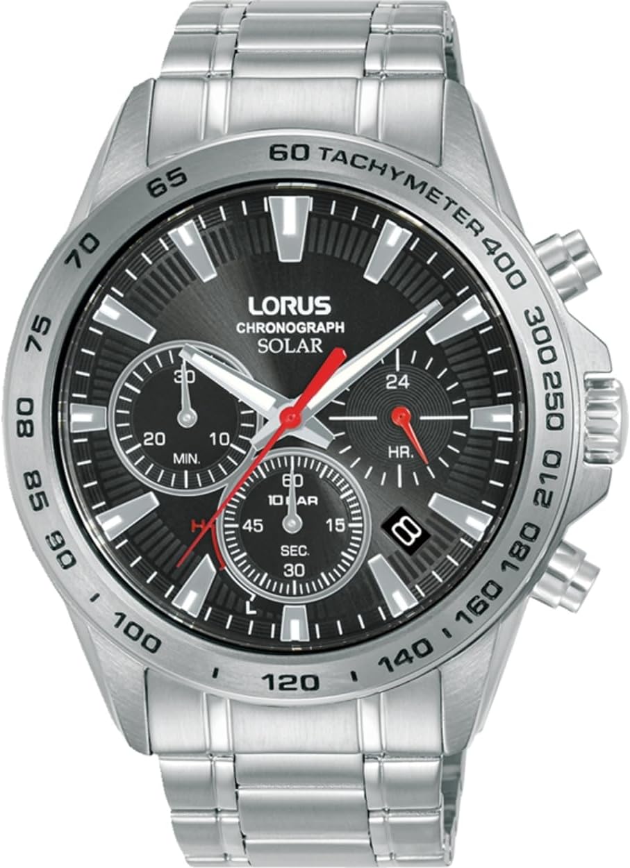 Thumbnail 2 de Lorus Herren Analog Quarz Uhr mit Edelstahlarmband (silberfarbenes Design)