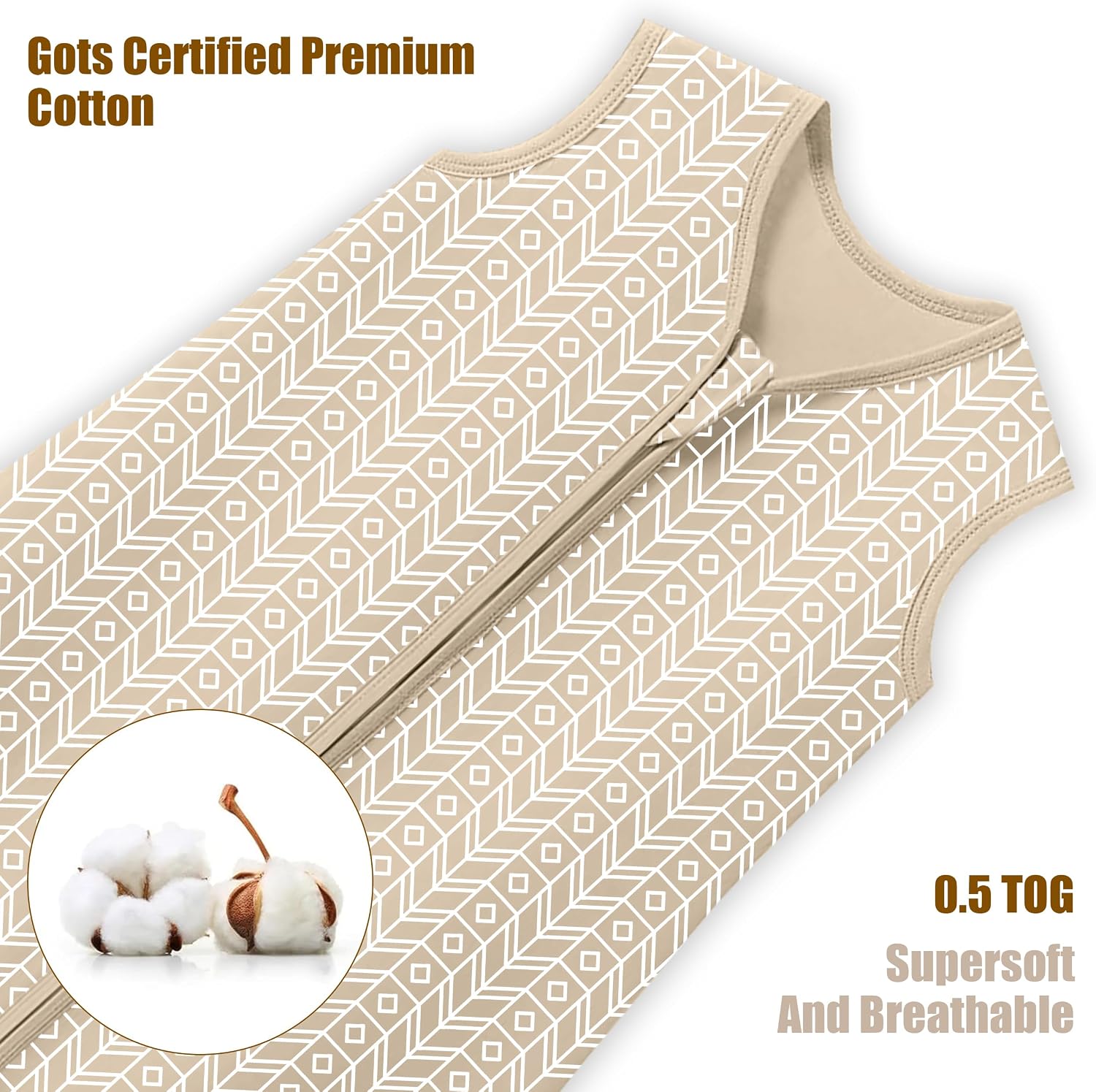 Thumbnail 1 de SWEET DOLPHIN Baby Sleep Sack 0-6 Months