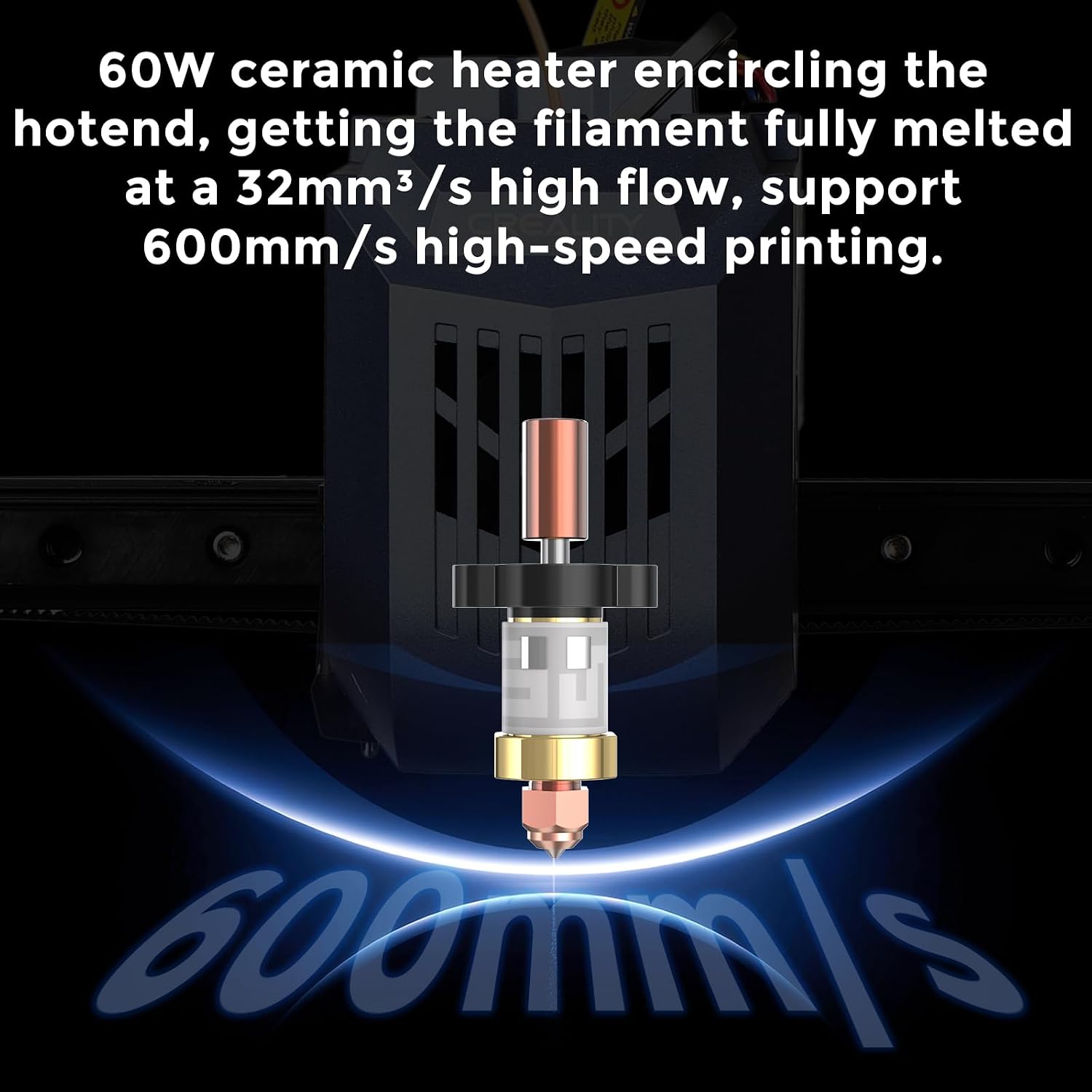 Thumbnail 3 de Creality CR-10 SE用ホットエンドキット、300°C対応・60Wセラミック加熱リング