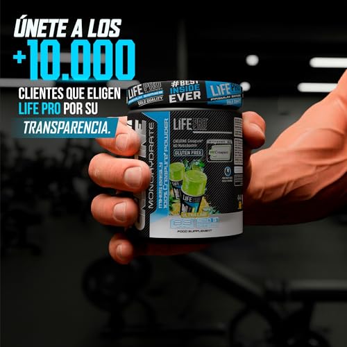 Thumbnail 5 de Creatina Monohidratada Creapure Life Pro – 250 g, Ultra Lime | Pureza alemana para fuerza y recuperación