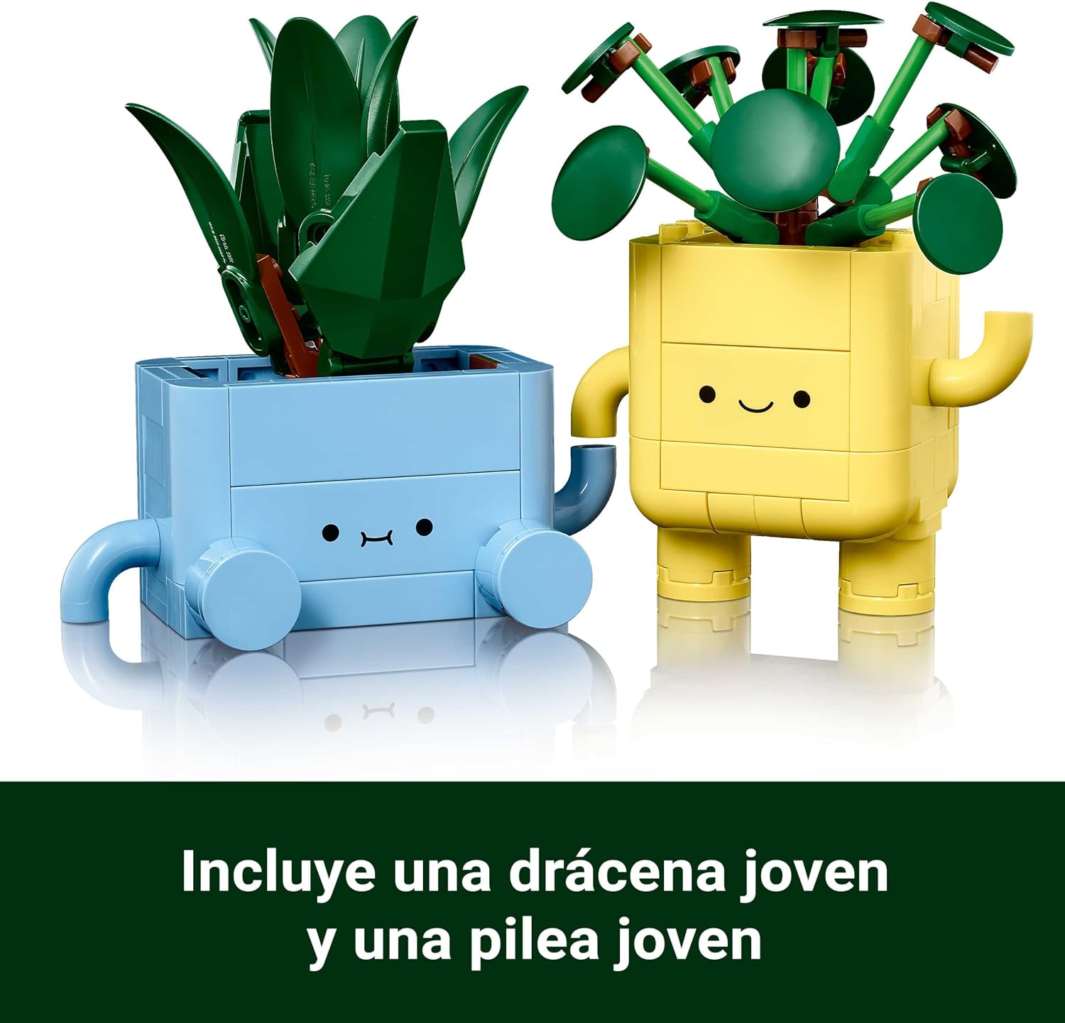 Detalle 2 de LEGO Botanicals Plantas Felices 10349